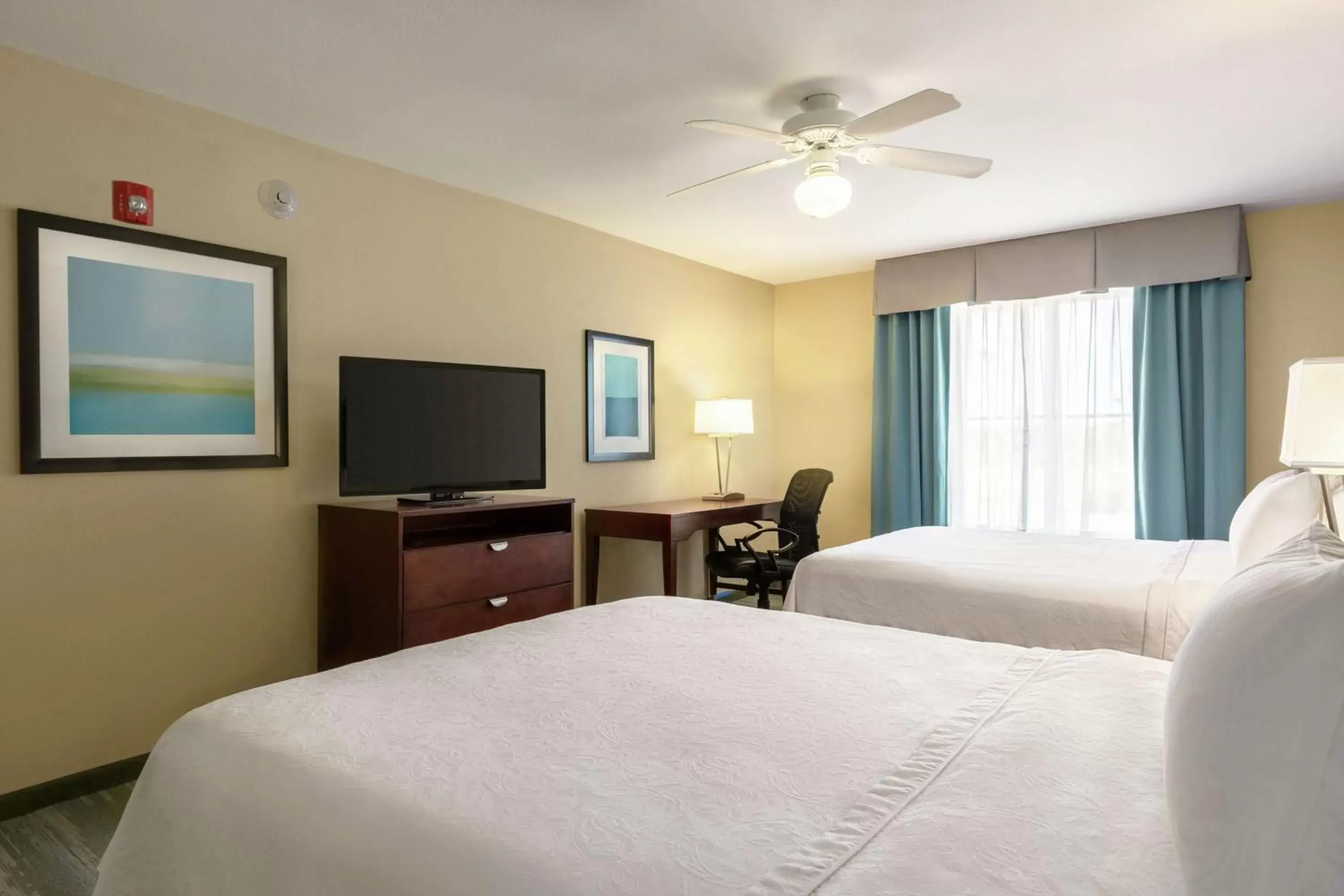 Bedroom, TV/Entertainment Center in Homewood Suites by Hilton Macon-North