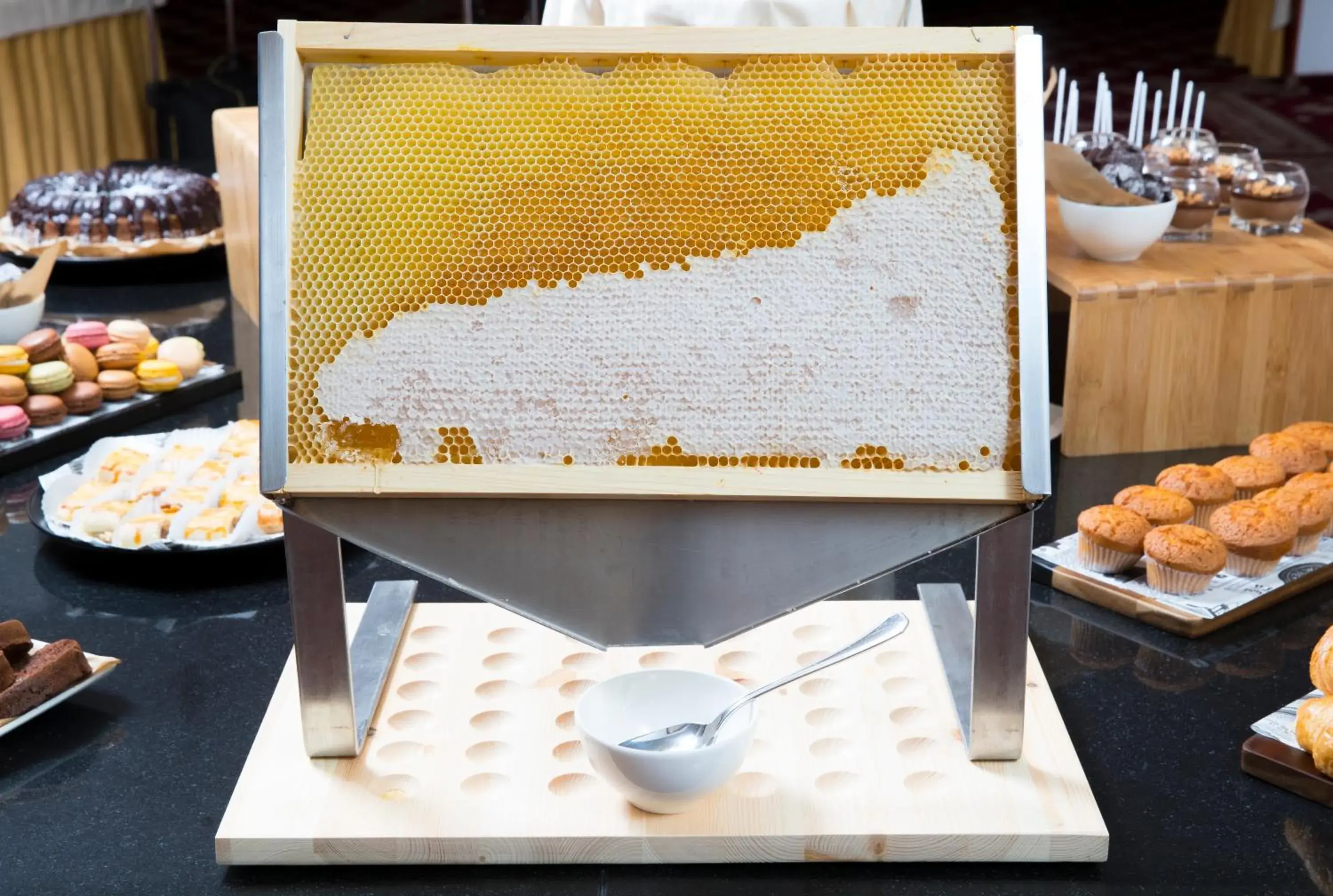 Buffet breakfast in Grand Hotel Bernardin Buffet breakfast in Grand Hotel Bernardin