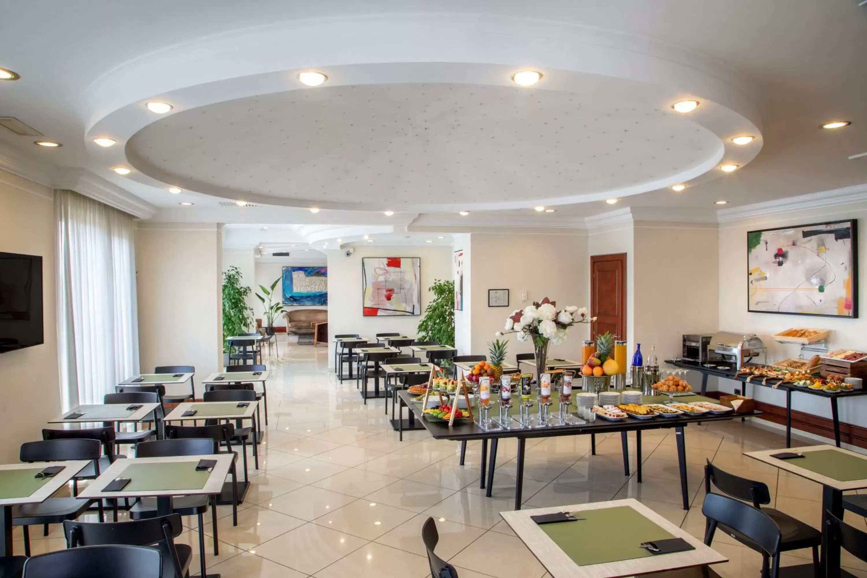 Breakfast, Restaurant/Places to Eat in Best Western Hotel Viterbo