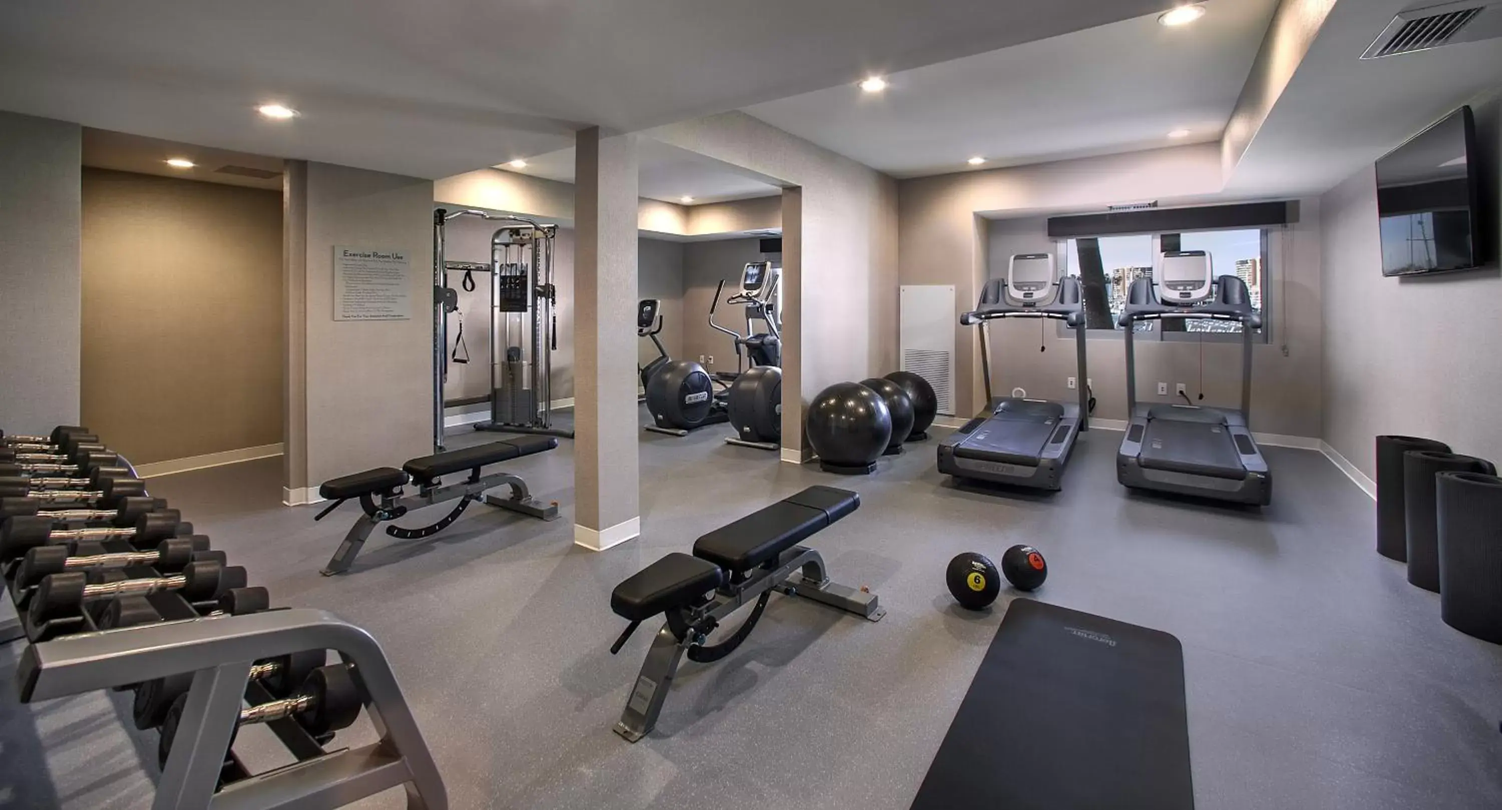Fitness centre/facilities, Fitness Center/Facilities in Marina del Rey Hotel