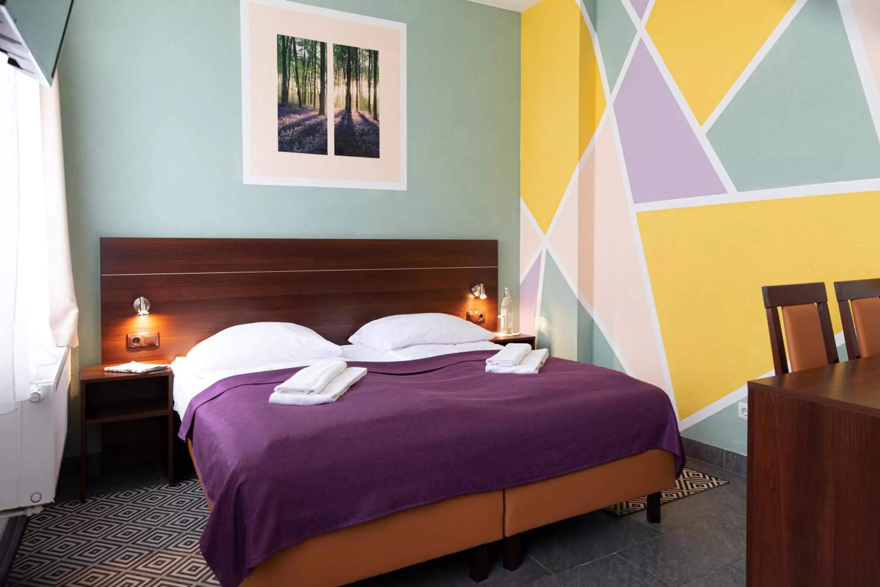 Bed in Hotel Polonia - Frankfurt/Oder Bed in Hotel Polonia - Frankfurt/Oder