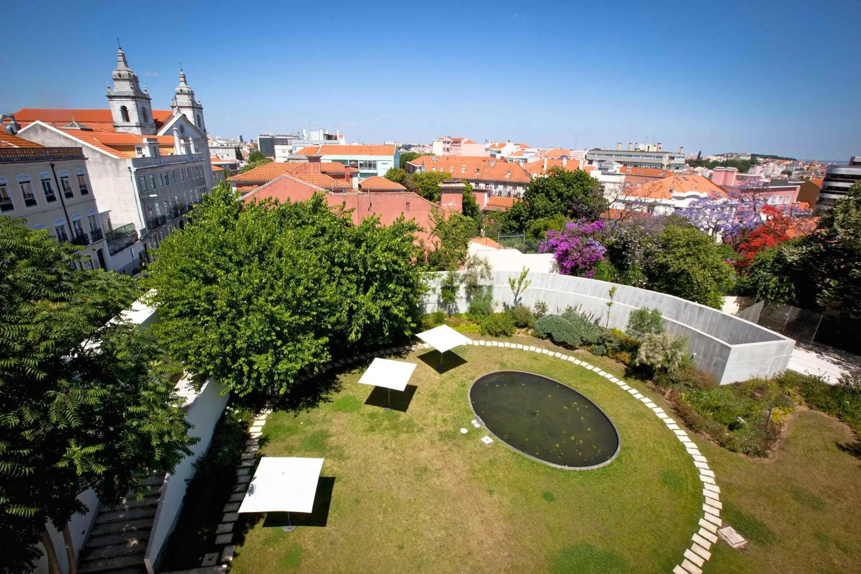 Garden, Bird's-eye View in Hotel da Estrela - by Unlock Hotels