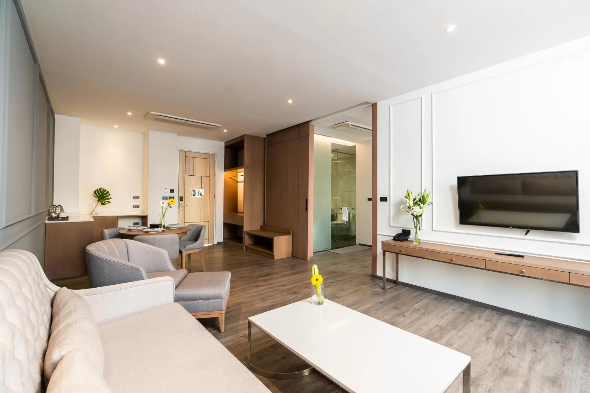 Living room in One Patio Hotel Pattaya - SHA Extra Plus