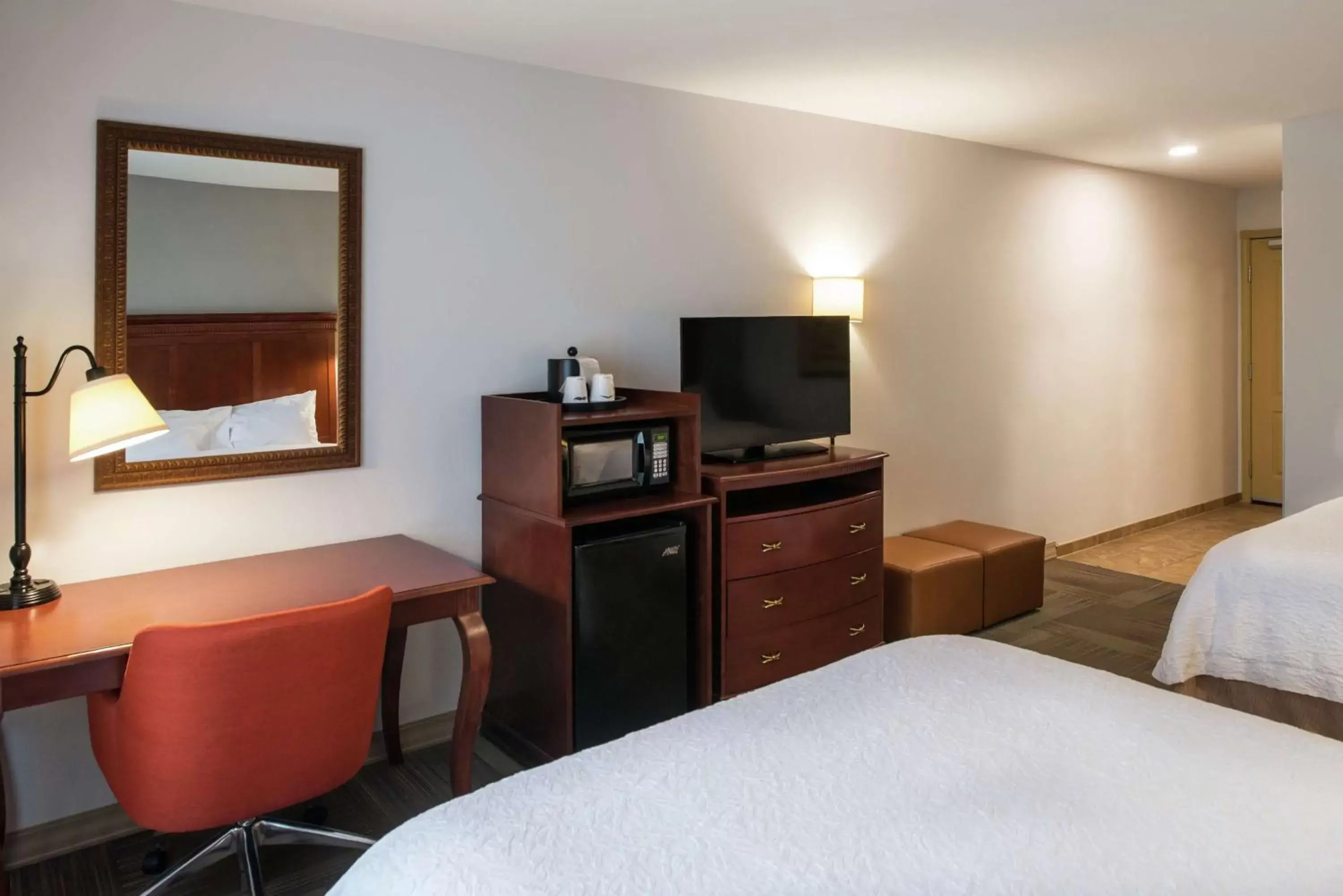 Bedroom, TV/Entertainment Center in Hampton Inn & Suites Rifle