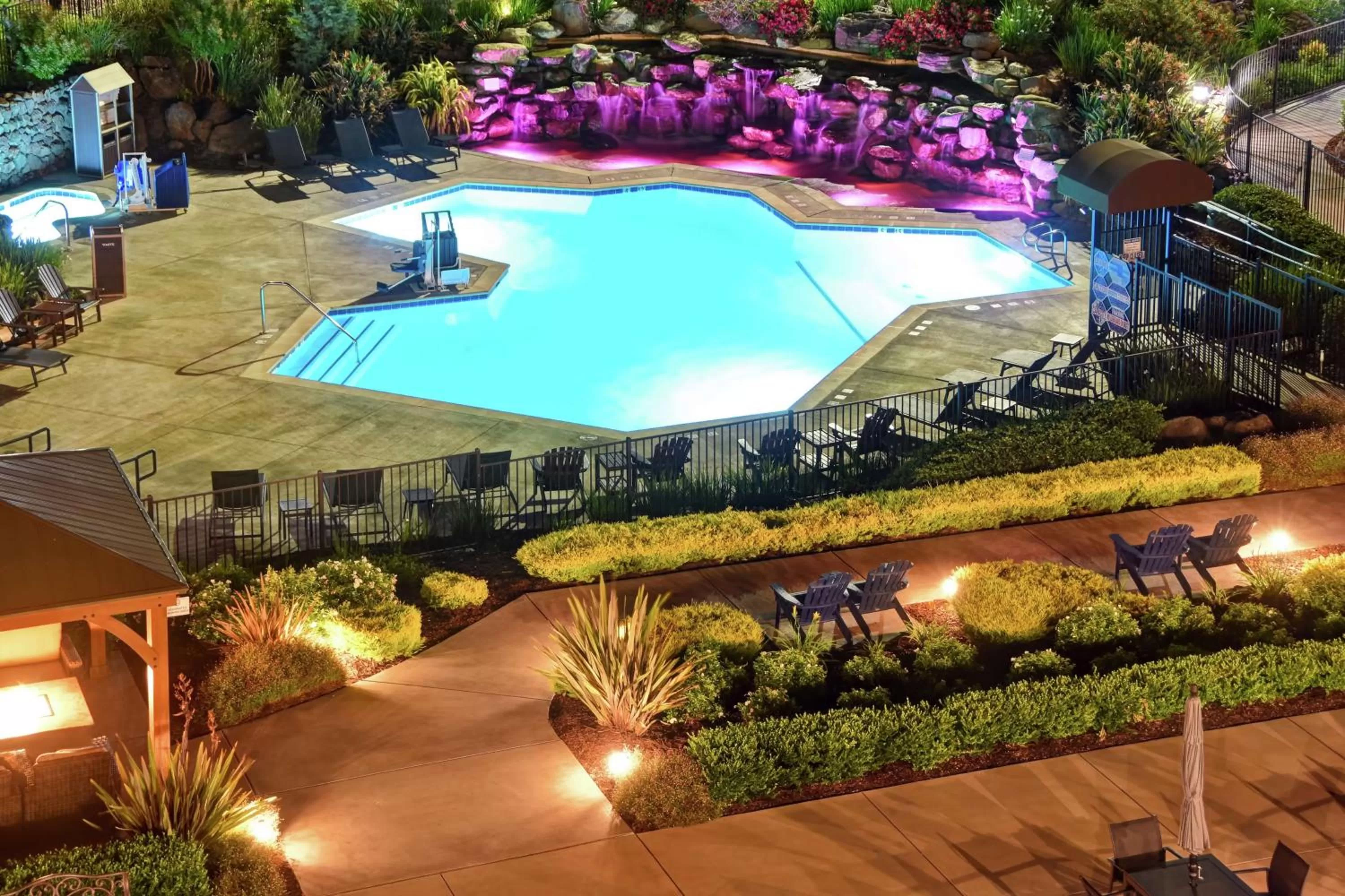 Pool view in DoubleTree by Hilton Pleasanton at The Club