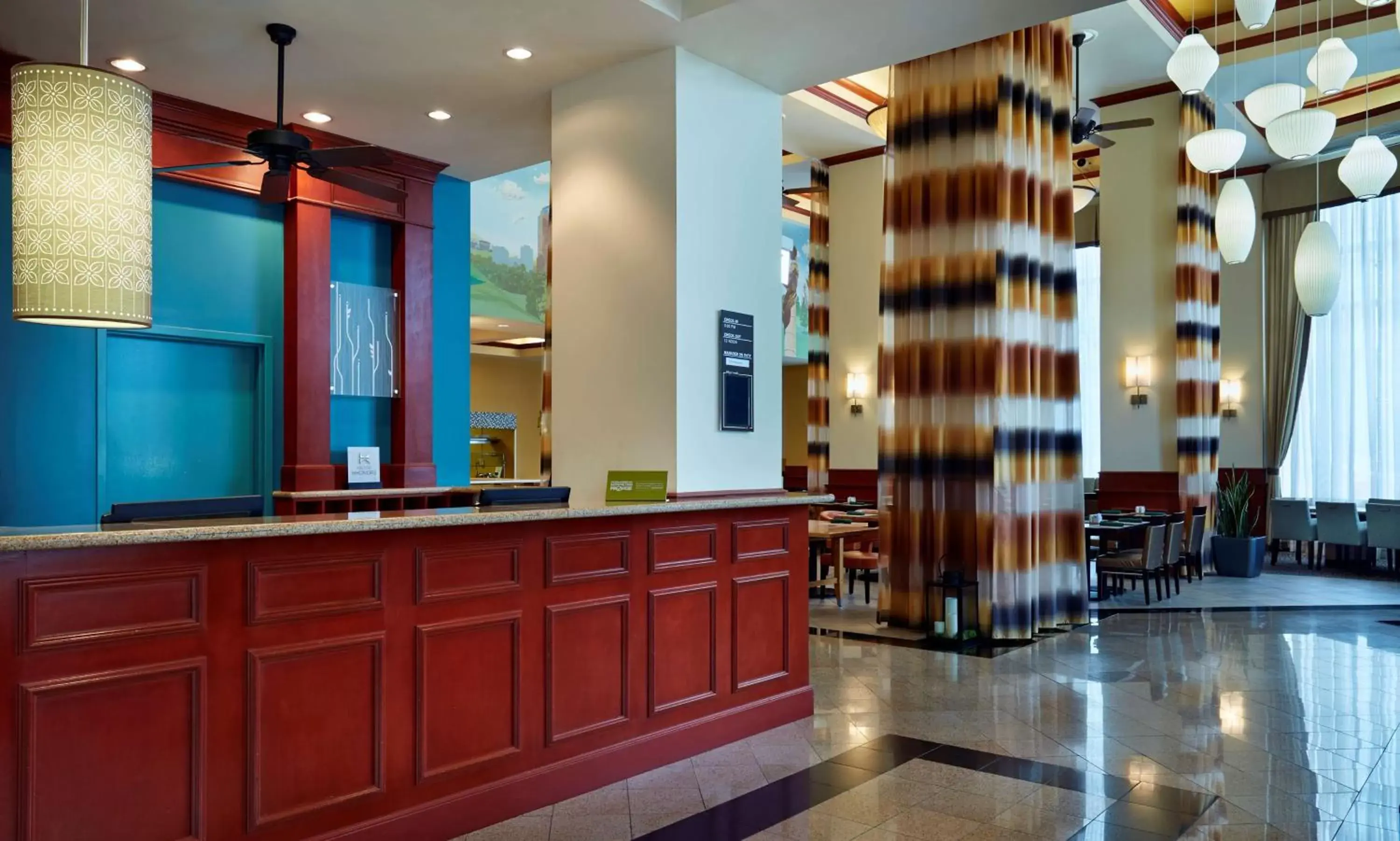 Lobby or reception, Lobby/Reception in Hilton Garden Inn Charlotte Uptown