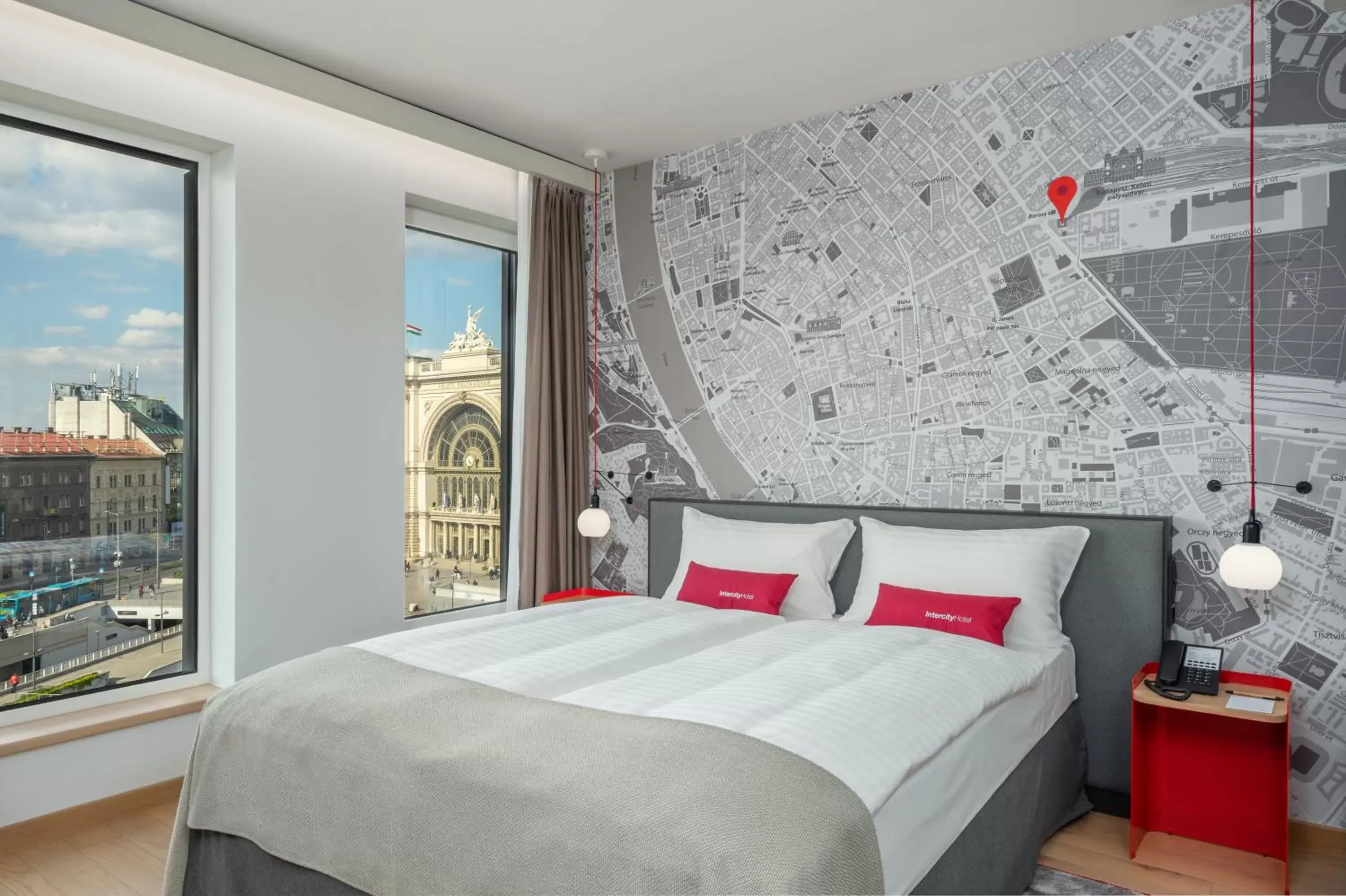 Bedroom in IntercityHotel Budapest