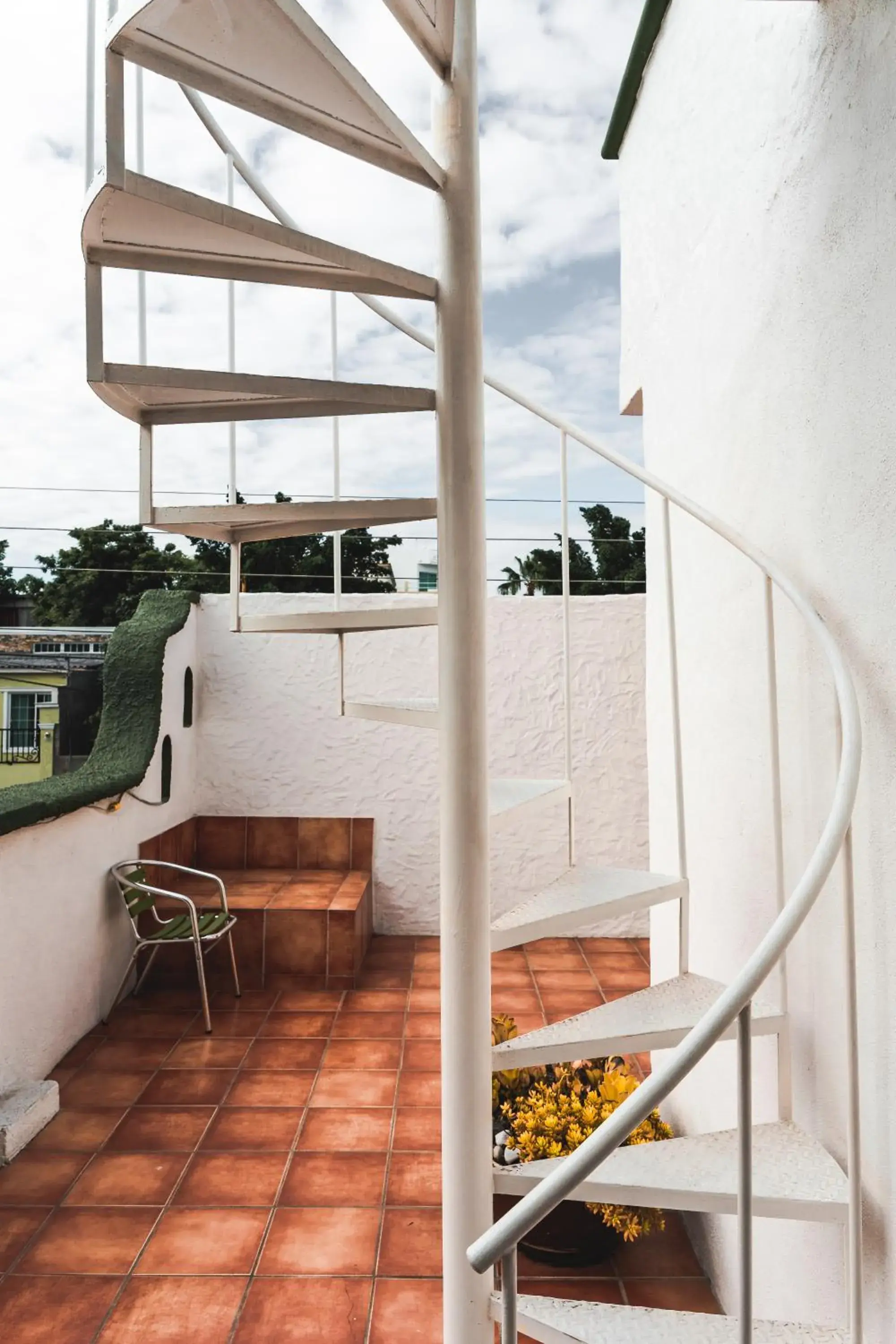 Balcony/Terrace in Hotel Allende