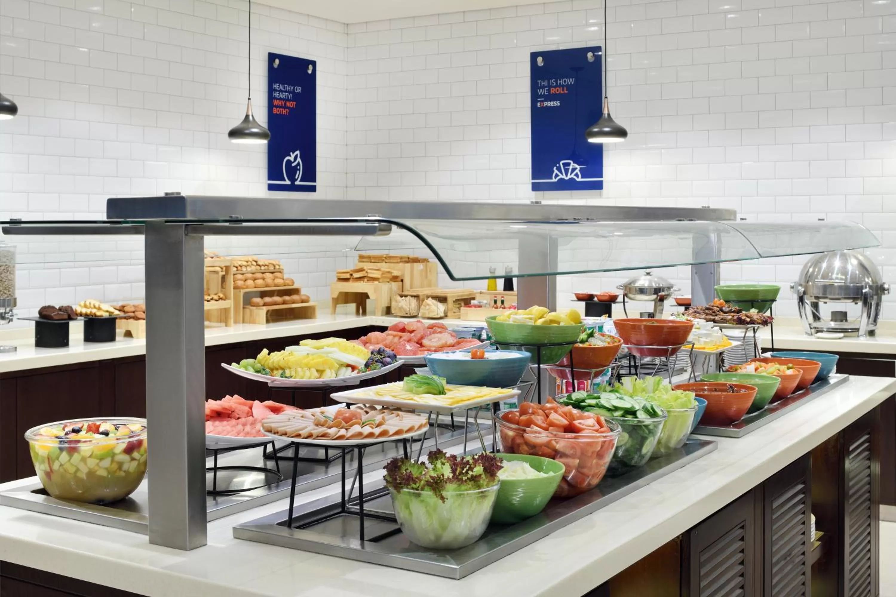 Breakfast in Holiday Inn Express Dubai Internet City by IHG