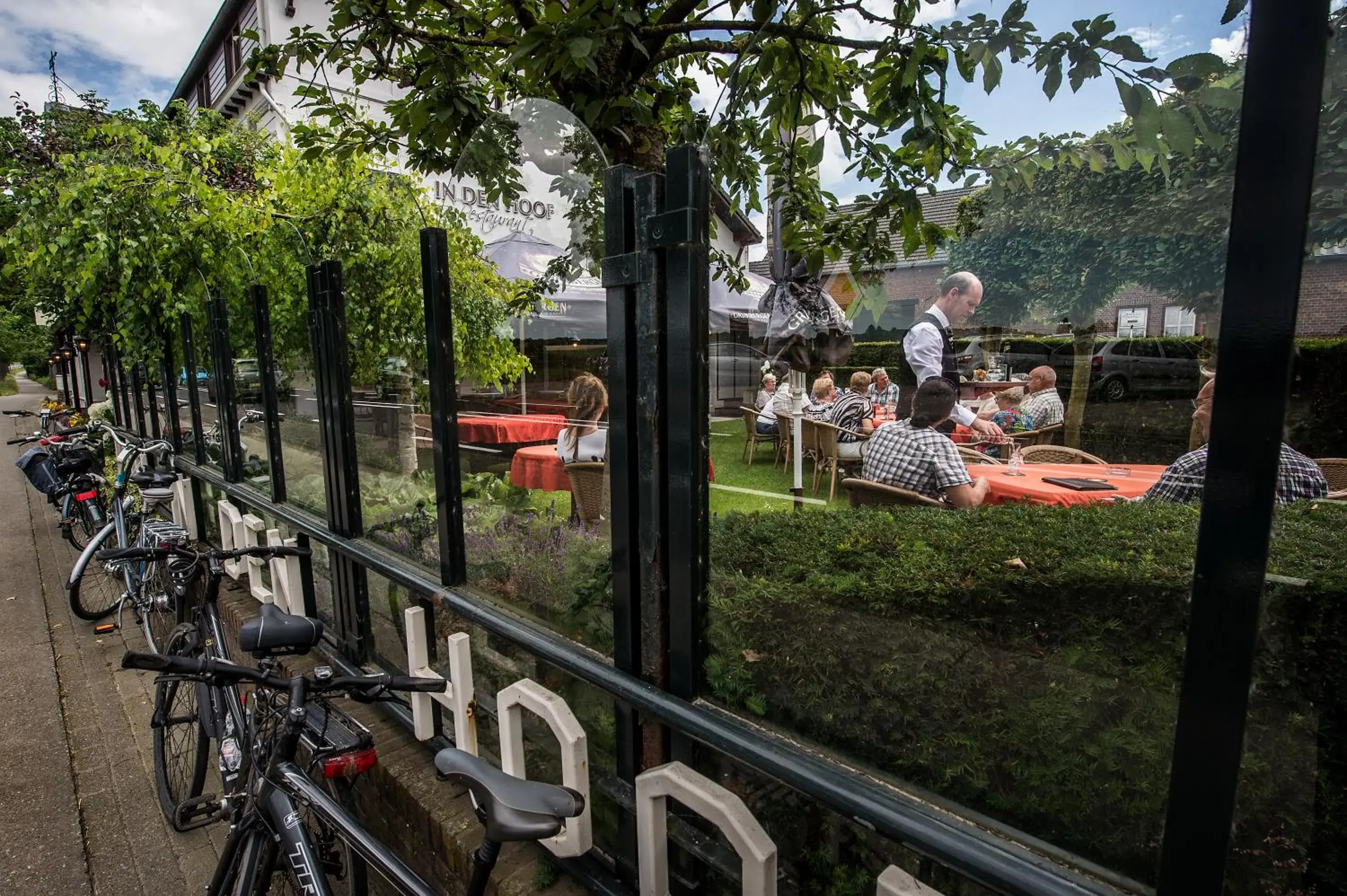 Garden, Patio/Outdoor Area in Hotel Restaurant in den Hoof