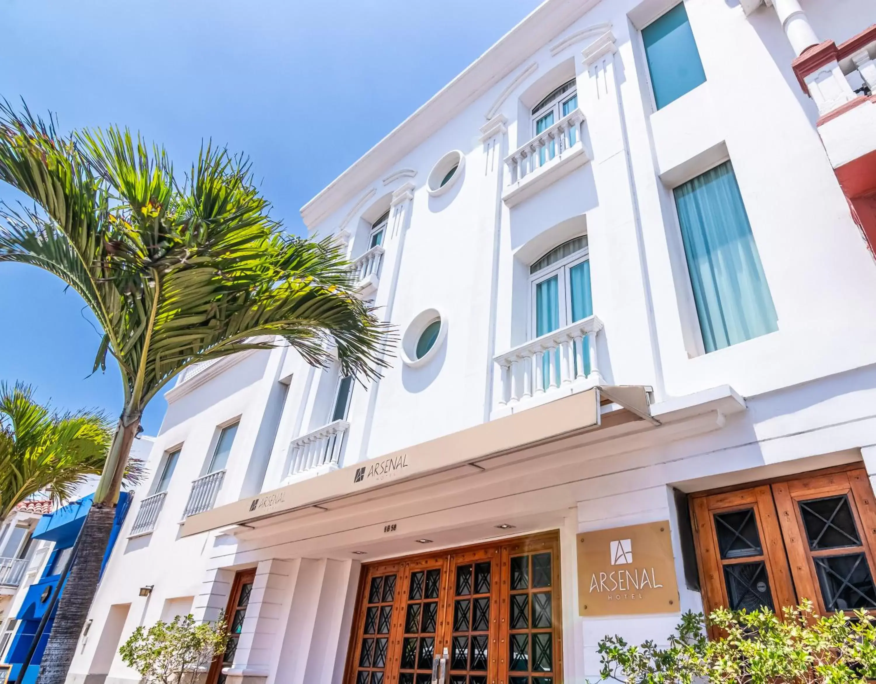 Property building in GHL Arsenal Hotel Property building in GHL Arsenal Hotel