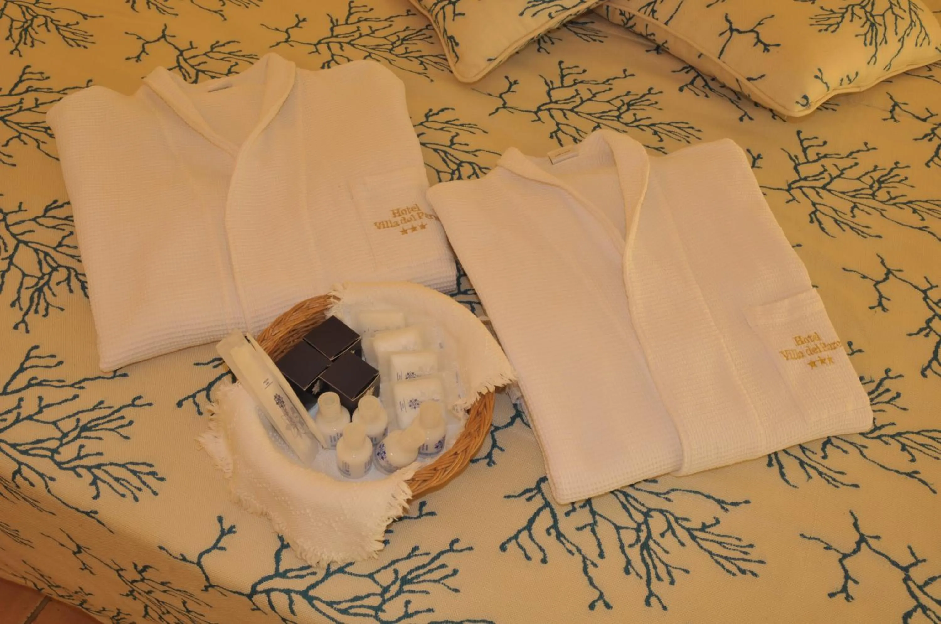 Decorative detail in Hotel Villa Del Parco