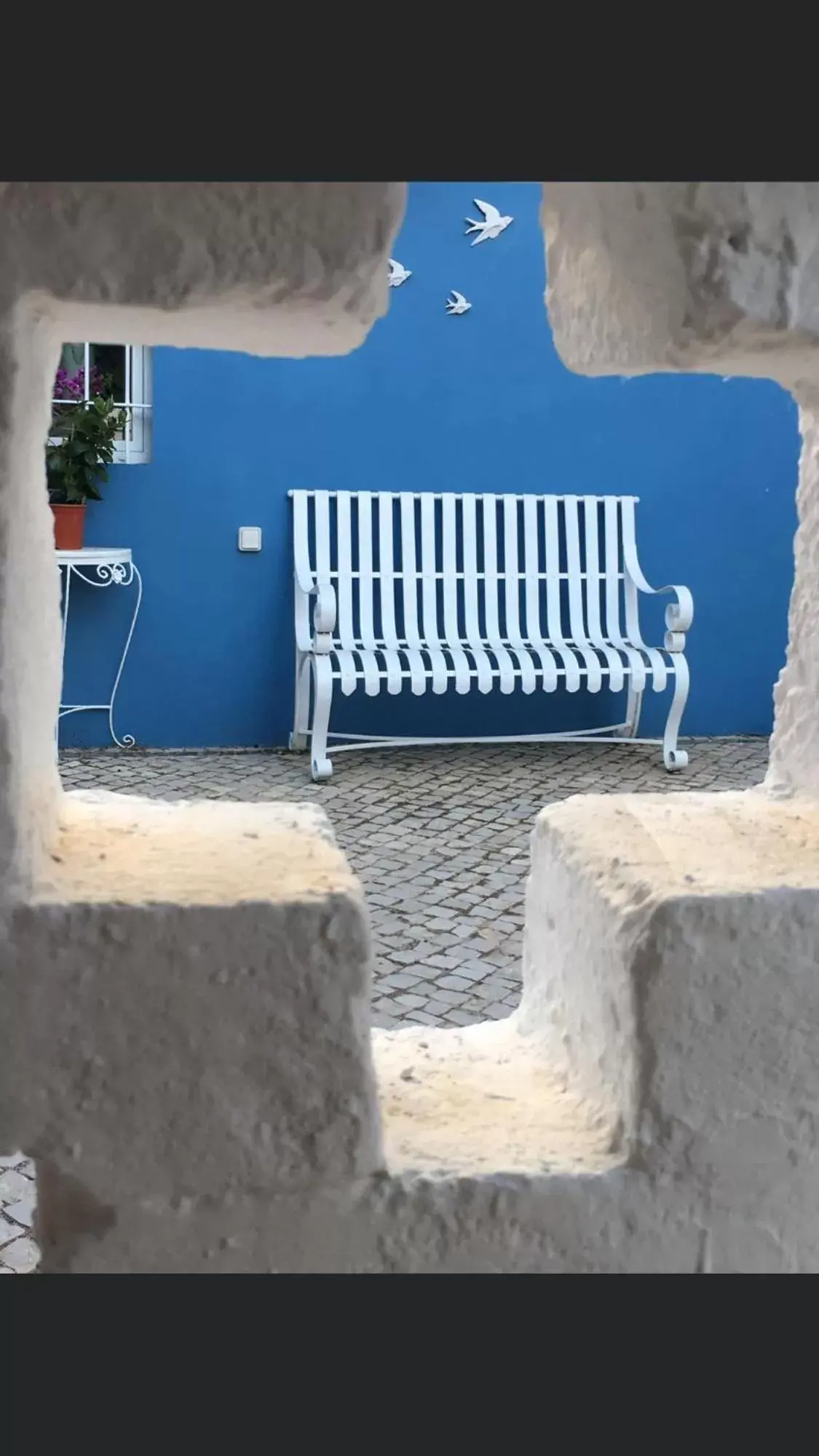 Patio, Beach in Palacete Encanto Maior