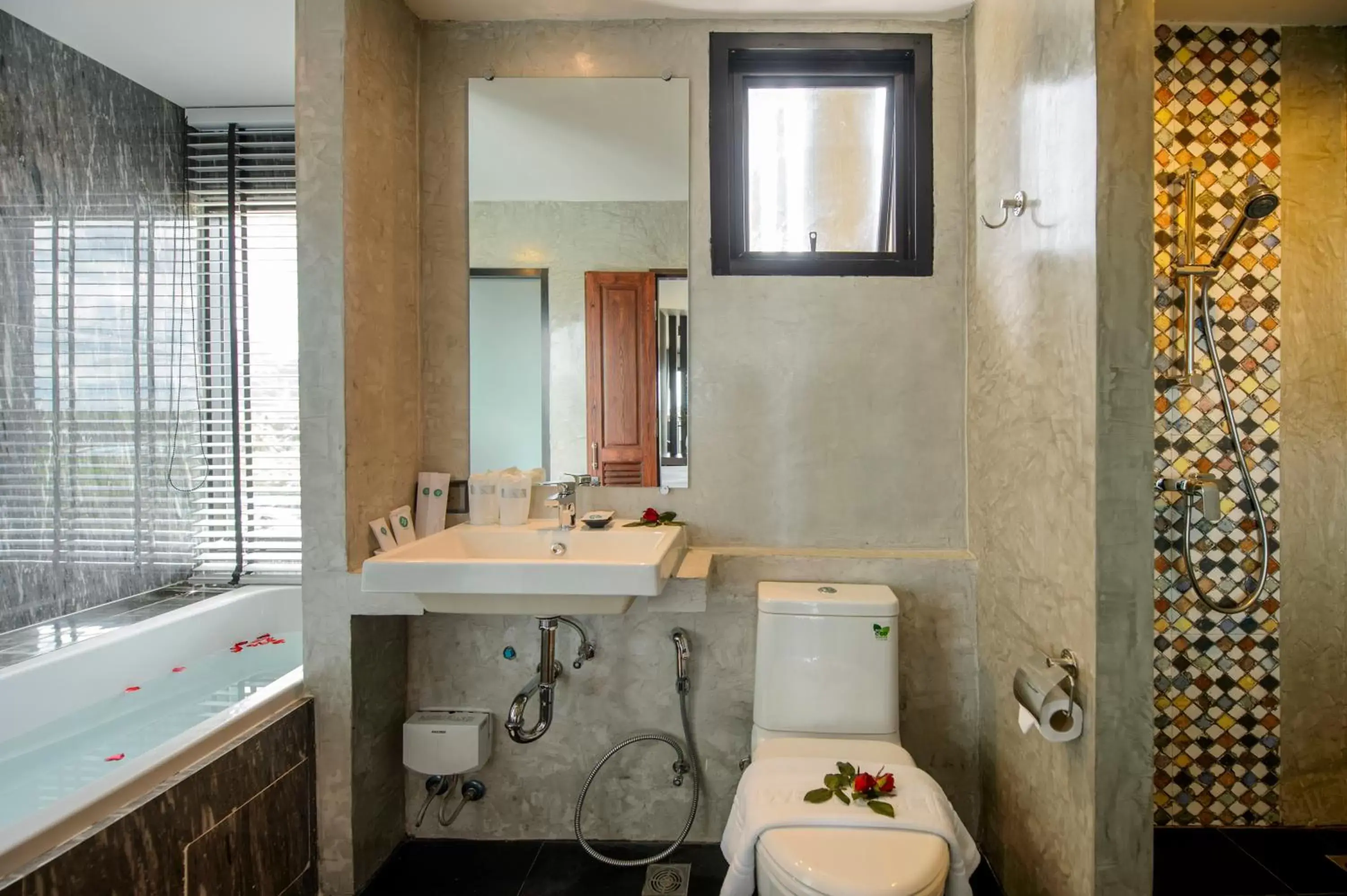 Shower, Bathroom in NAP KRABI HOTEL - SHA Extra Plus