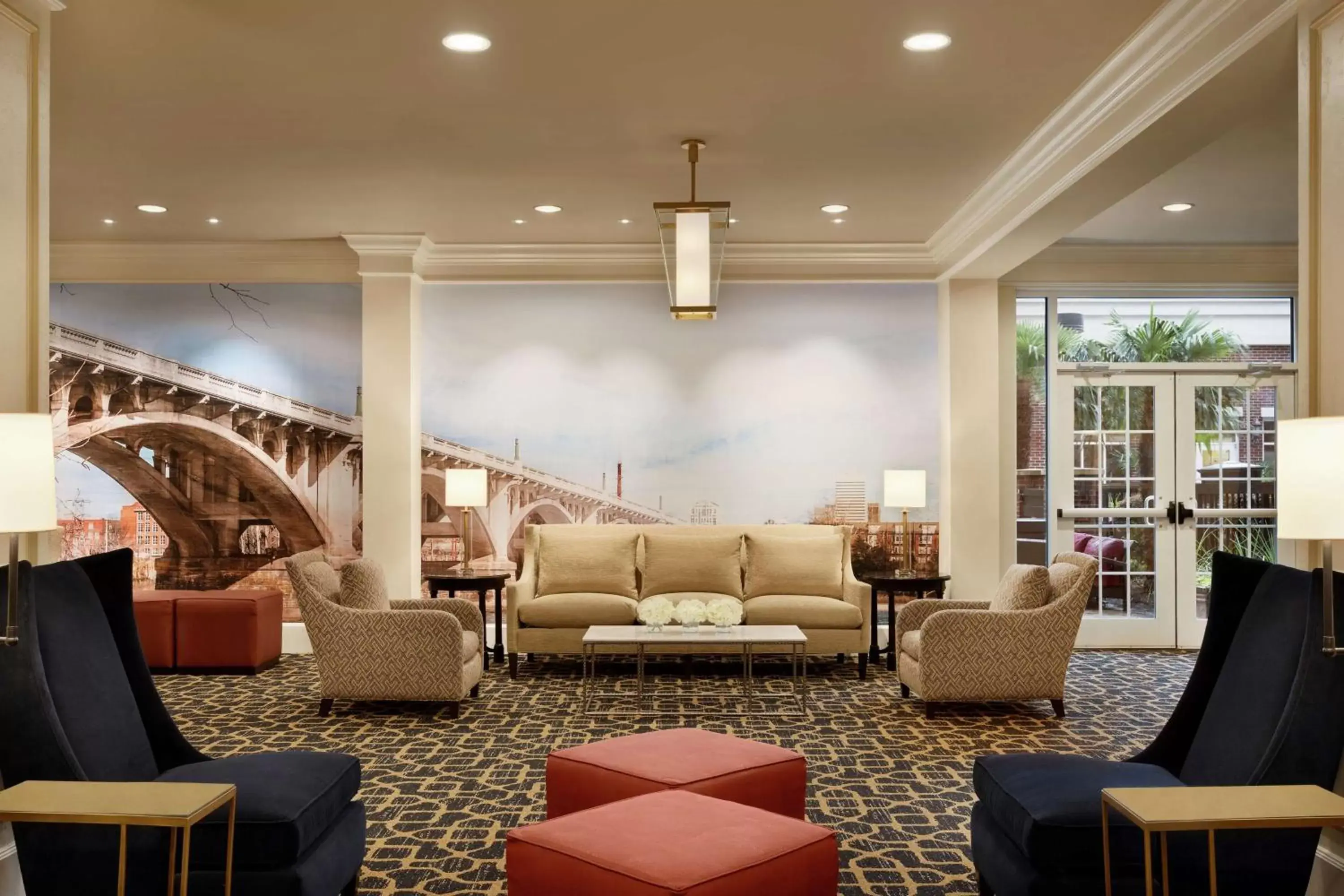 Lobby or reception, Seating Area in Hilton Columbia Center