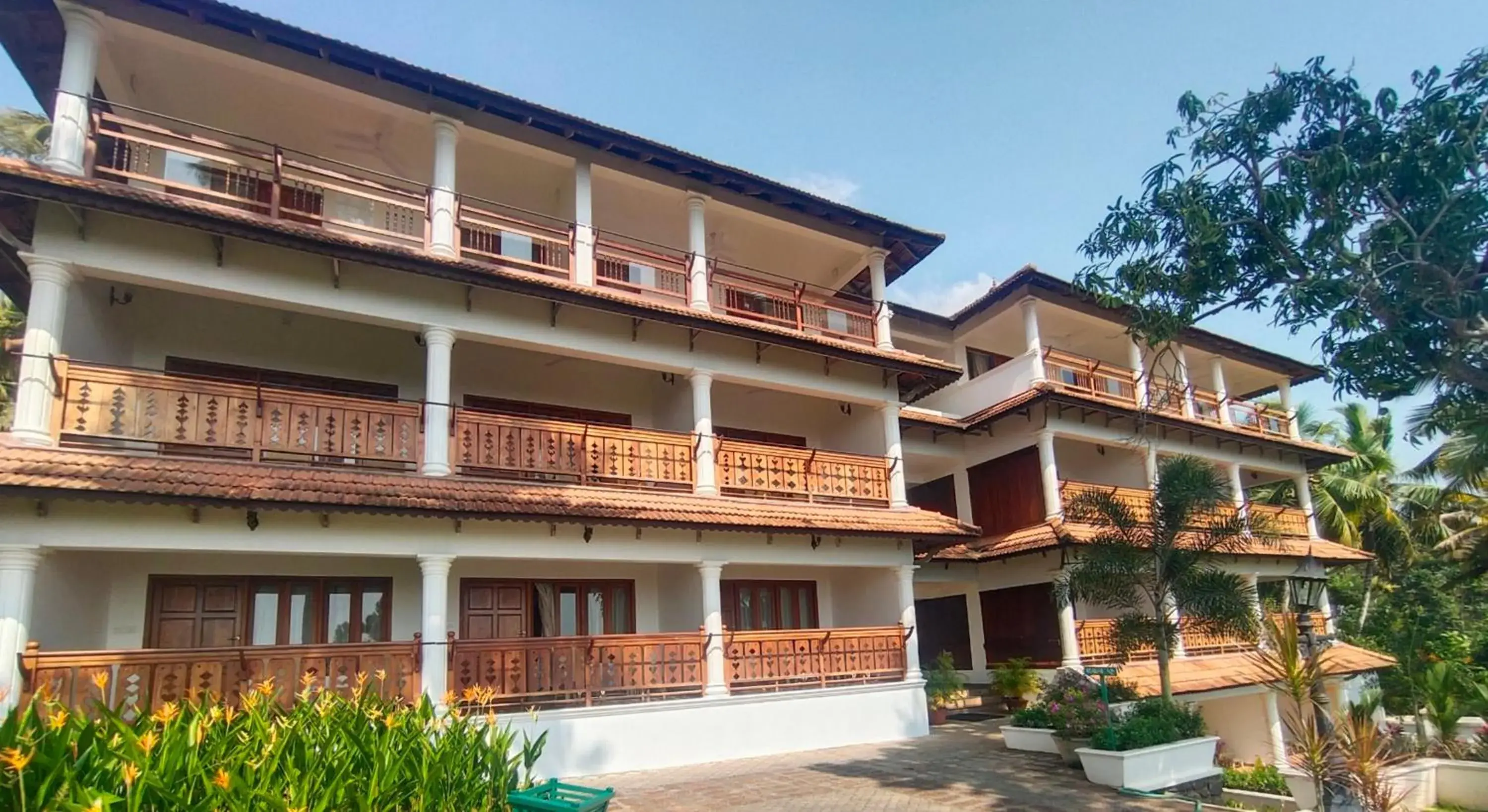 Property building in The Travancore Heritage Beach Resort Property building in The Travancore Heritage Beach Resort