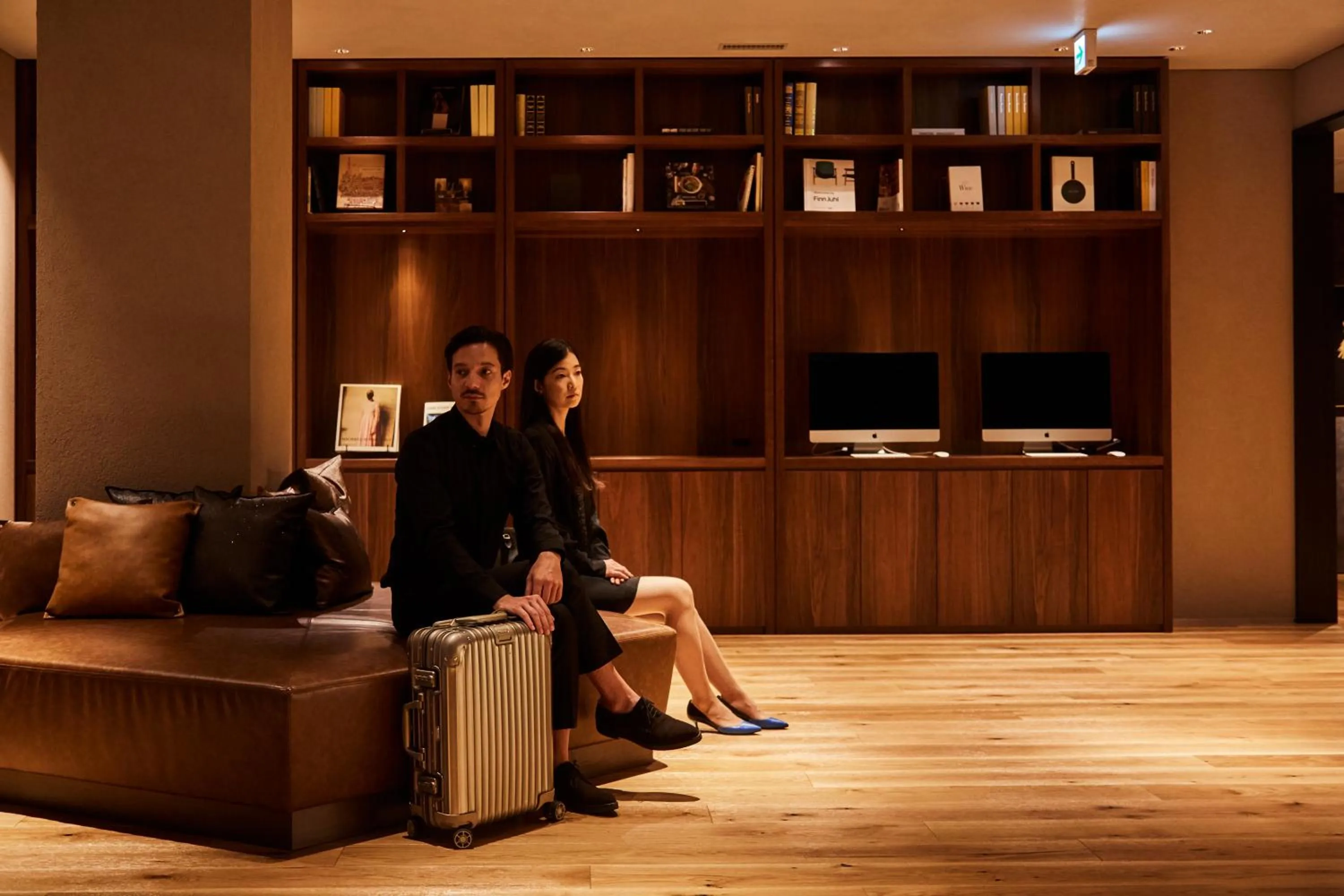 Lobby or reception in Nest Hotel Tokyo Hanzomon