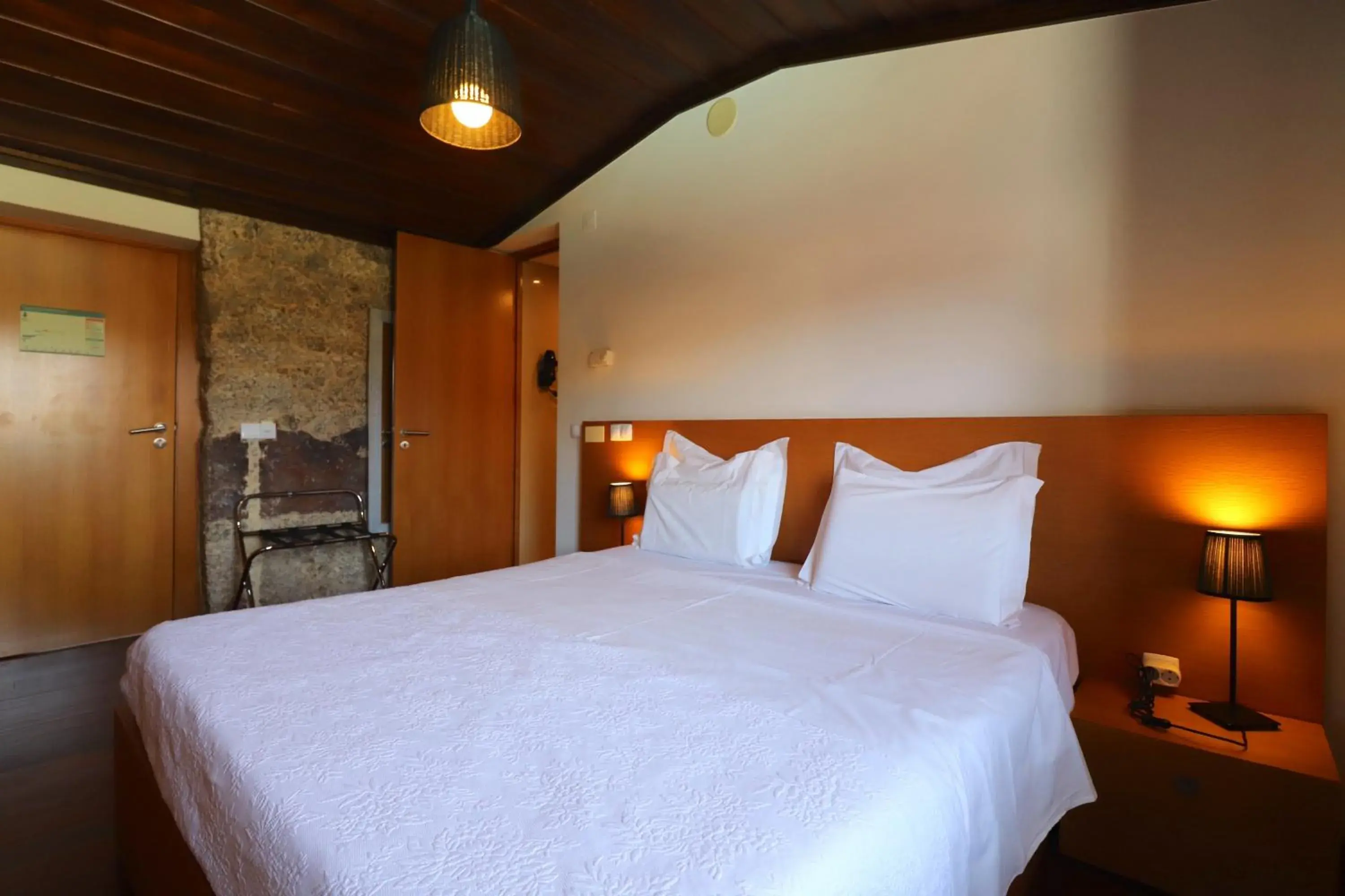 View (from property/room), Bed in Hotel Rural Alves - Casa Alves Torneiros