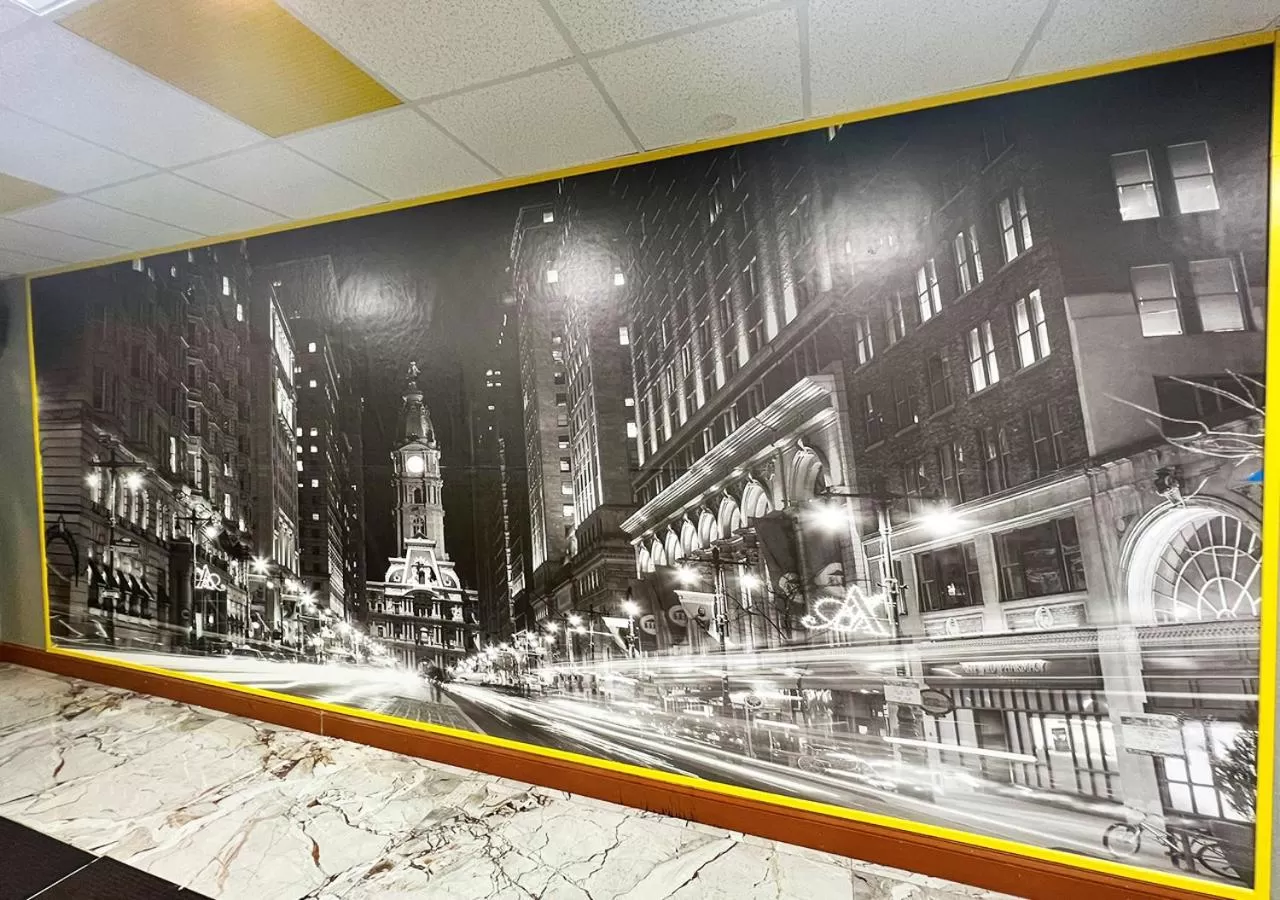 Lobby or reception in Philly Inn & Suites