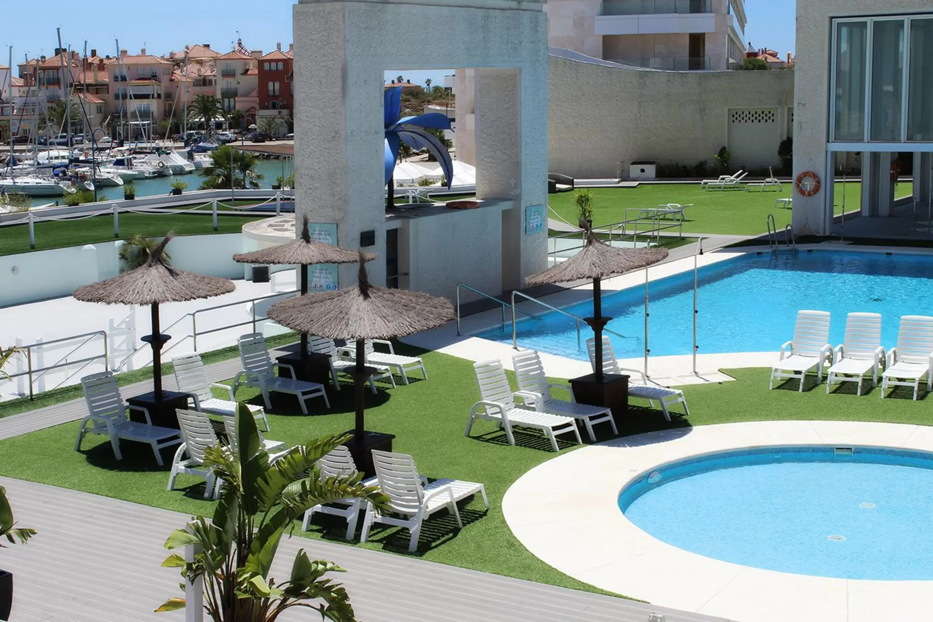 Swimming pool, Pool View in Hotel Puerto Sherry