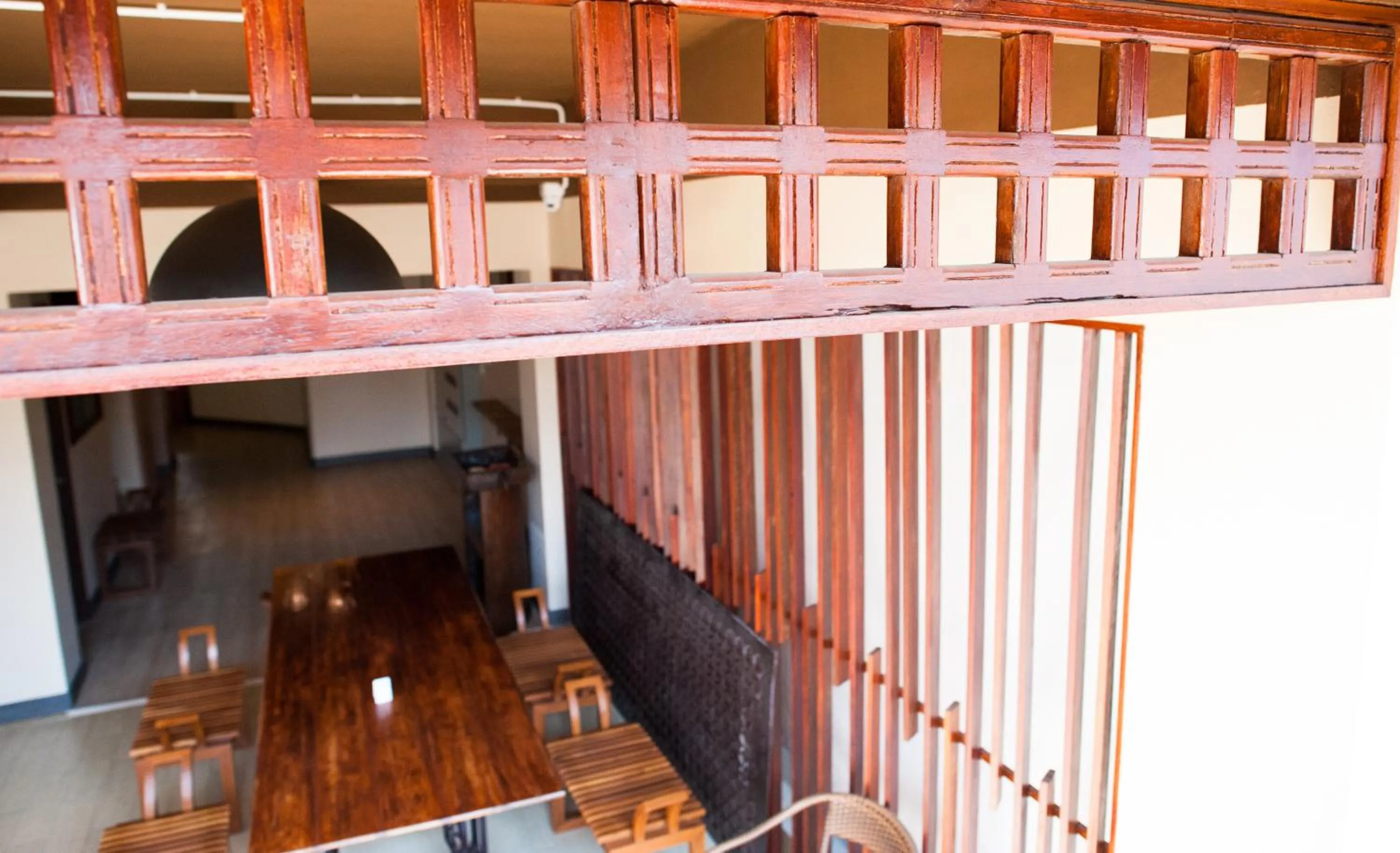 Decorative detail in KENCOZY accommodation