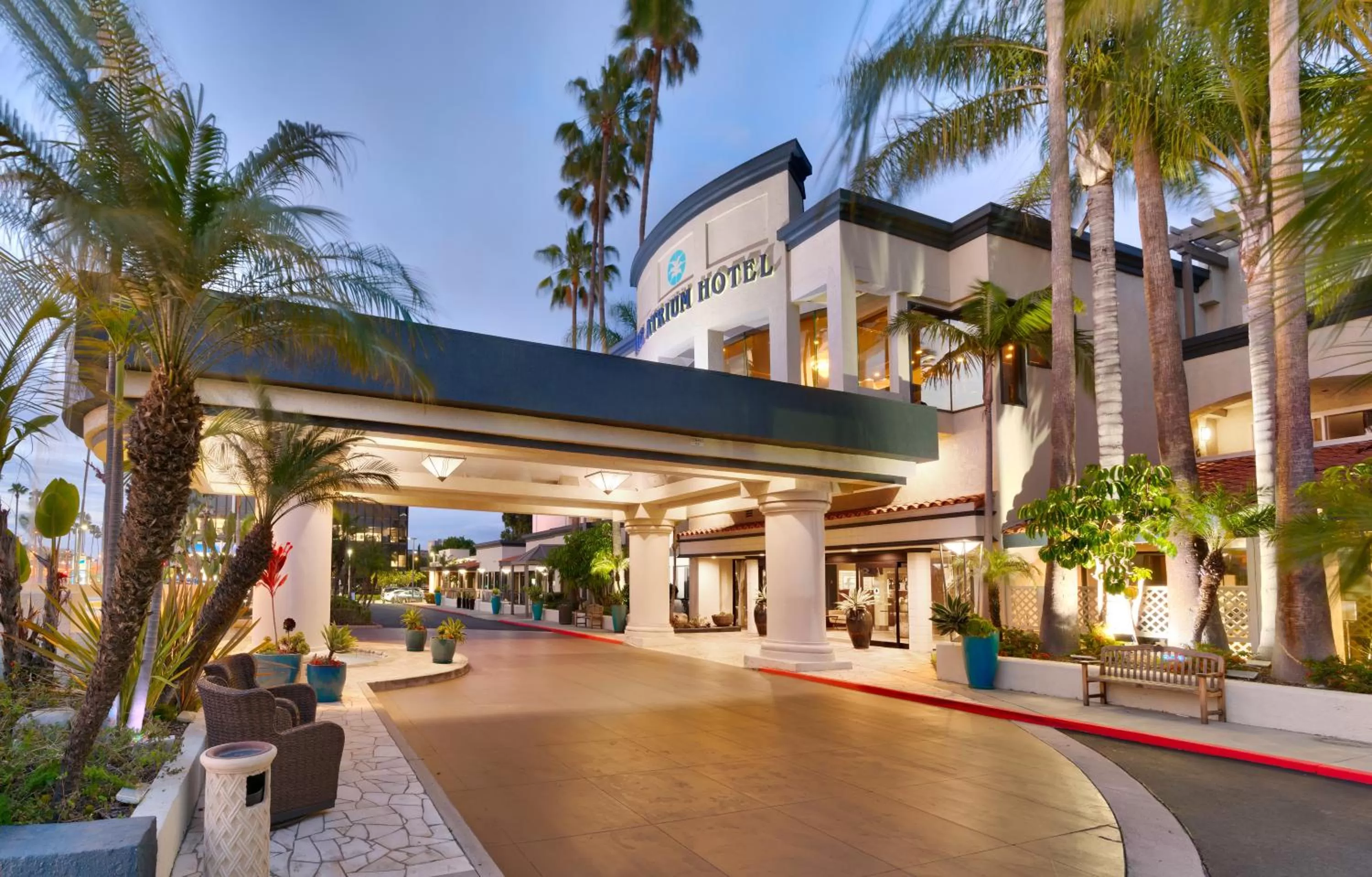 Facade/entrance in Atrium Hotel Orange County
