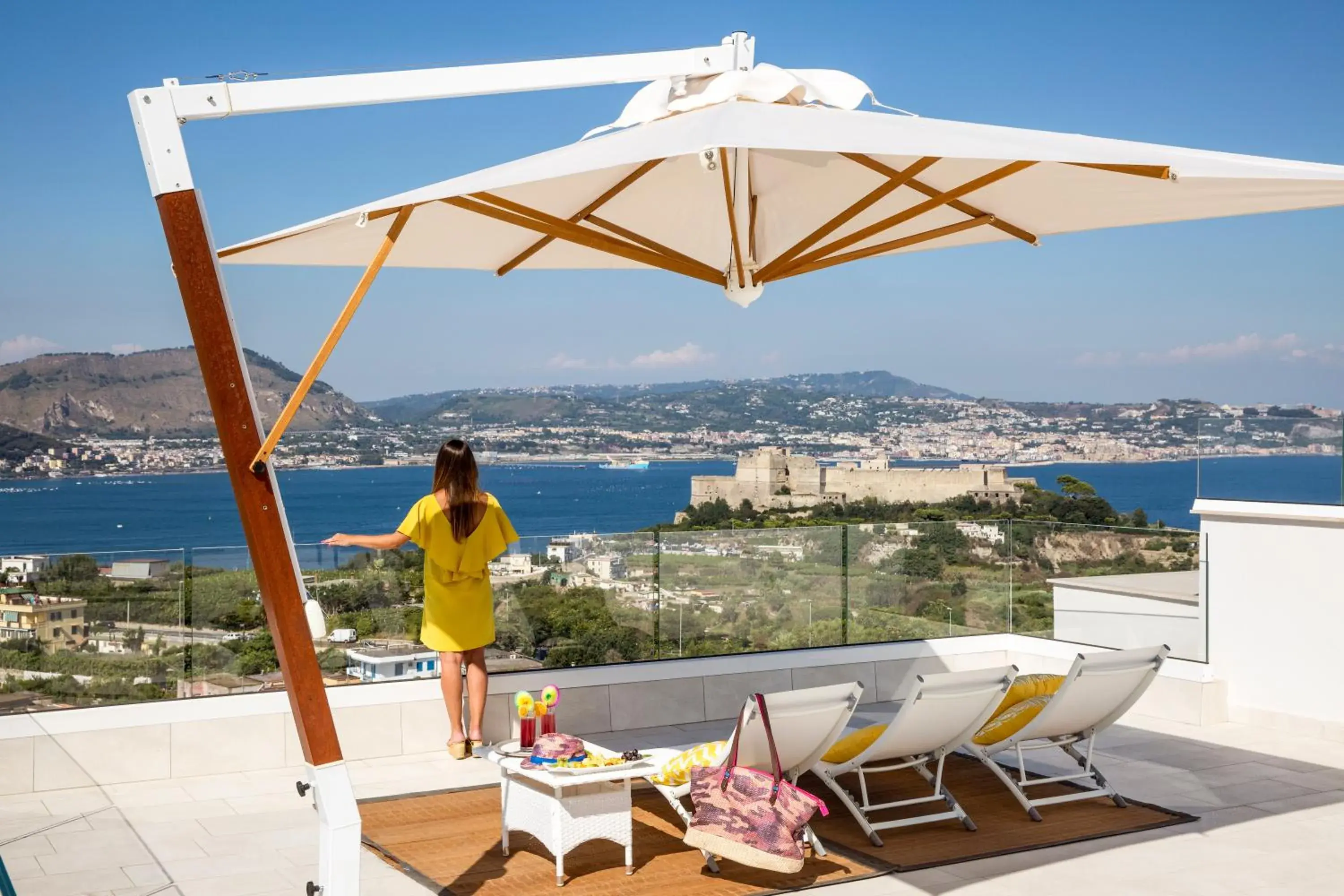 Activities, Balcony/Terrace in Villa Gervasio