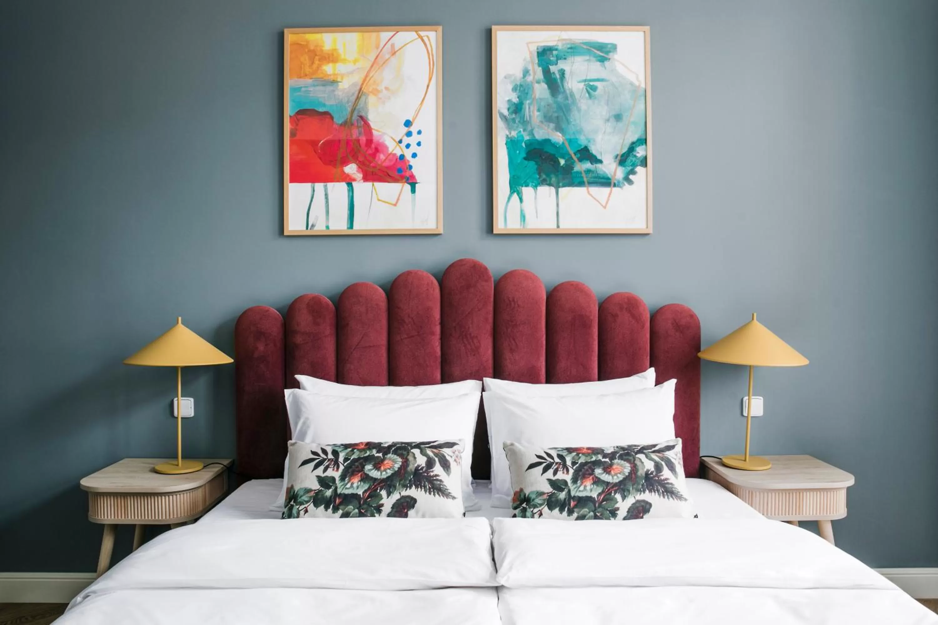 Bed in Numa Prague Flow