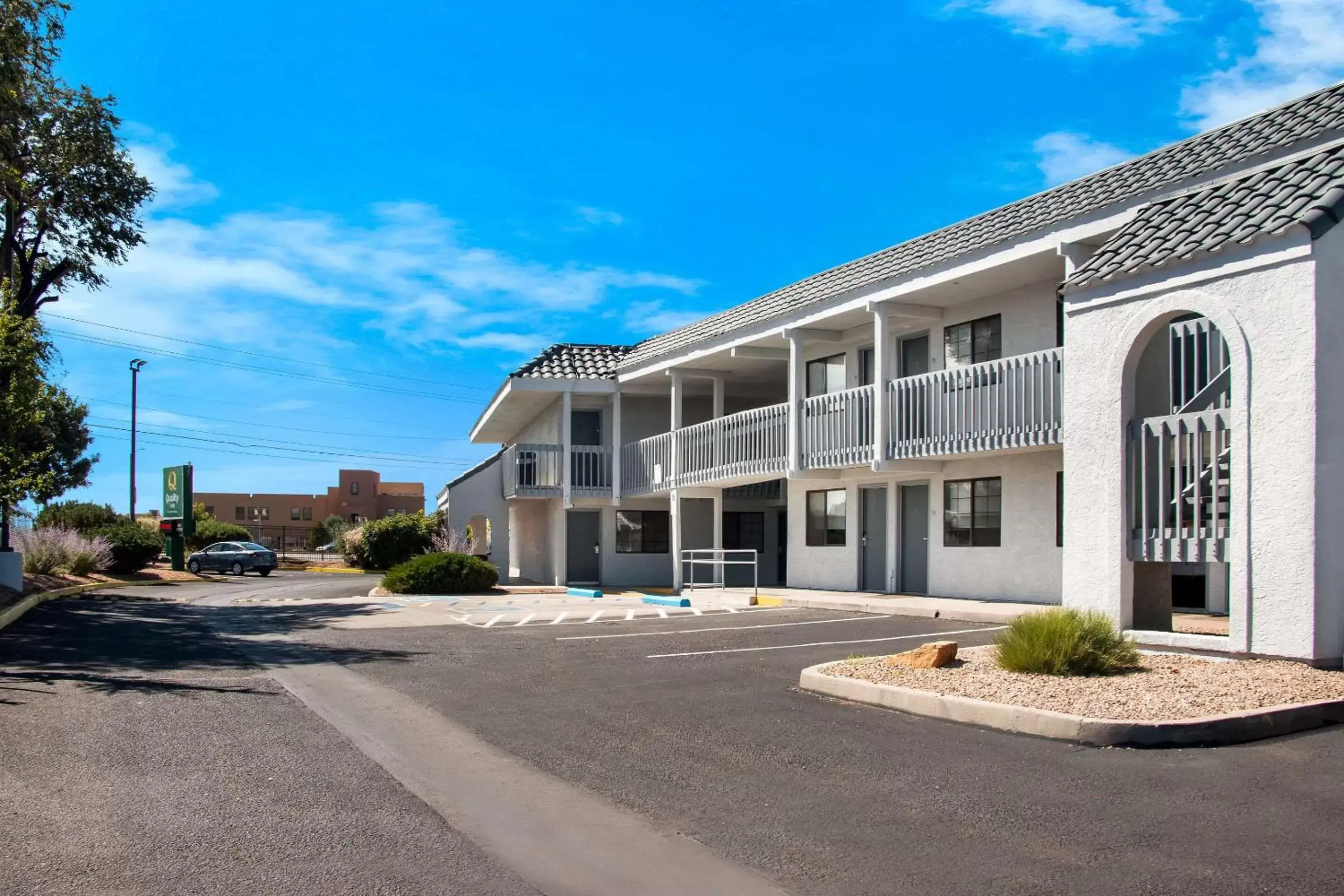 Property Building in Quality Inn Santa Fe New Mexico