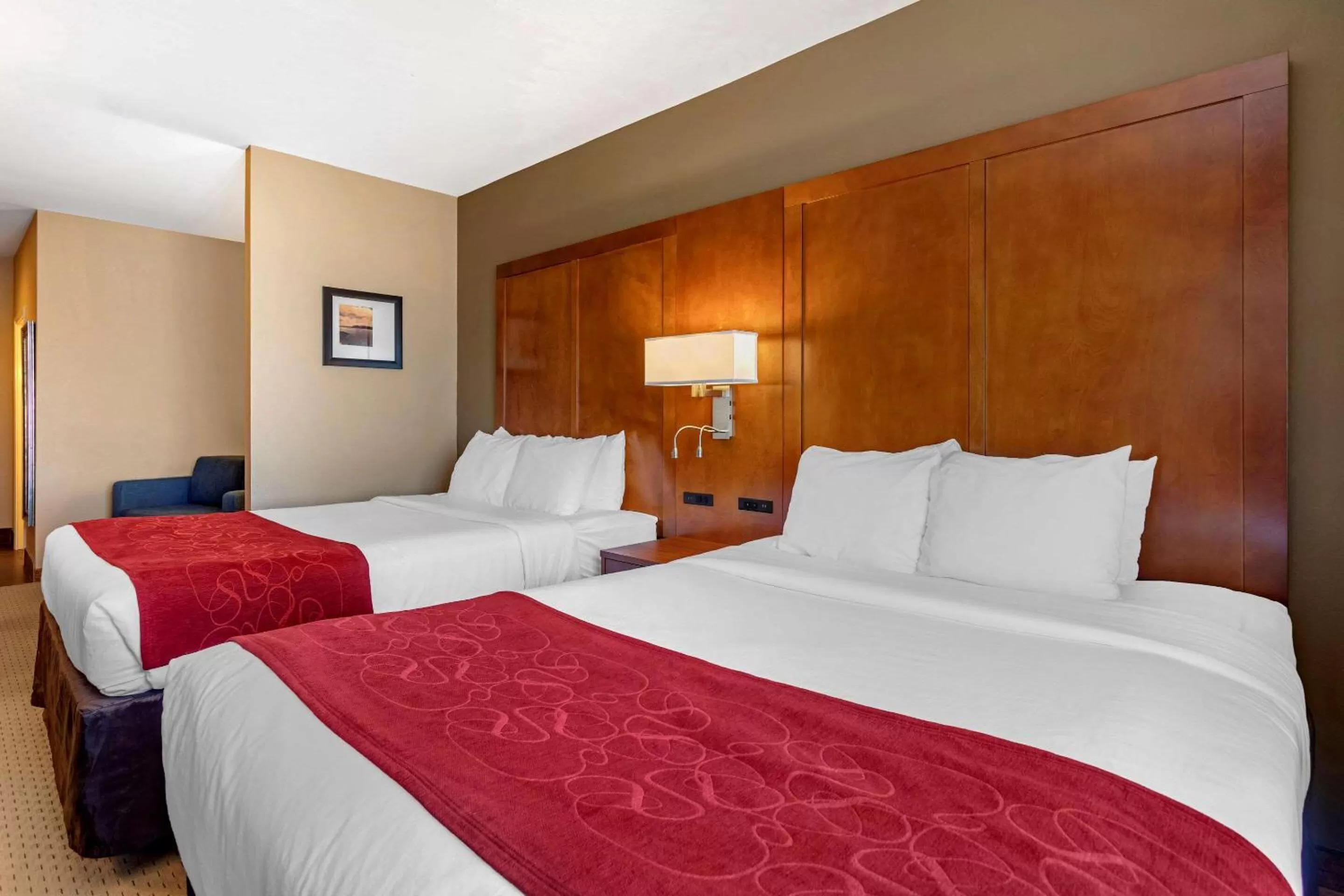 Photo of the whole room, Bed in Comfort Suites Florence Shoals Area