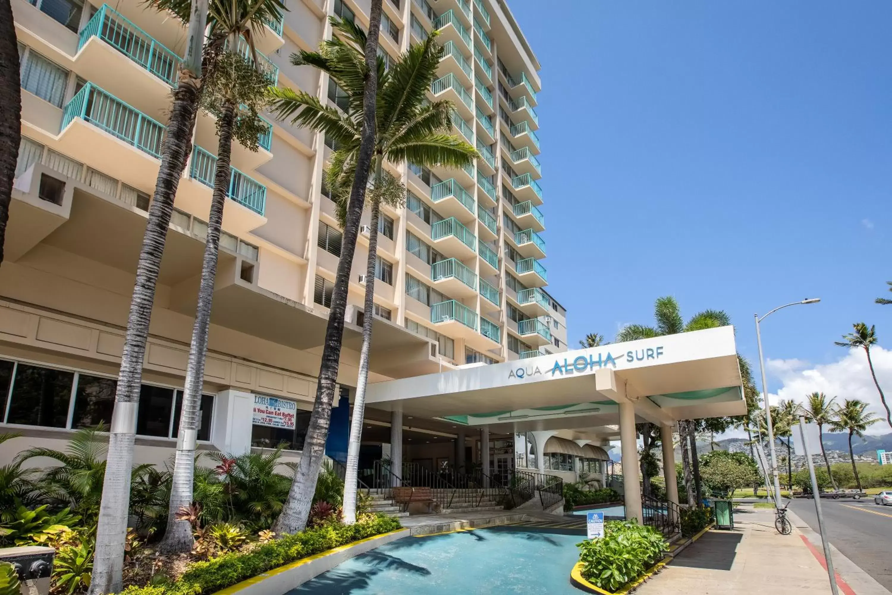 Facade/entrance, Property Building in Aqua Aloha Surf Waikiki