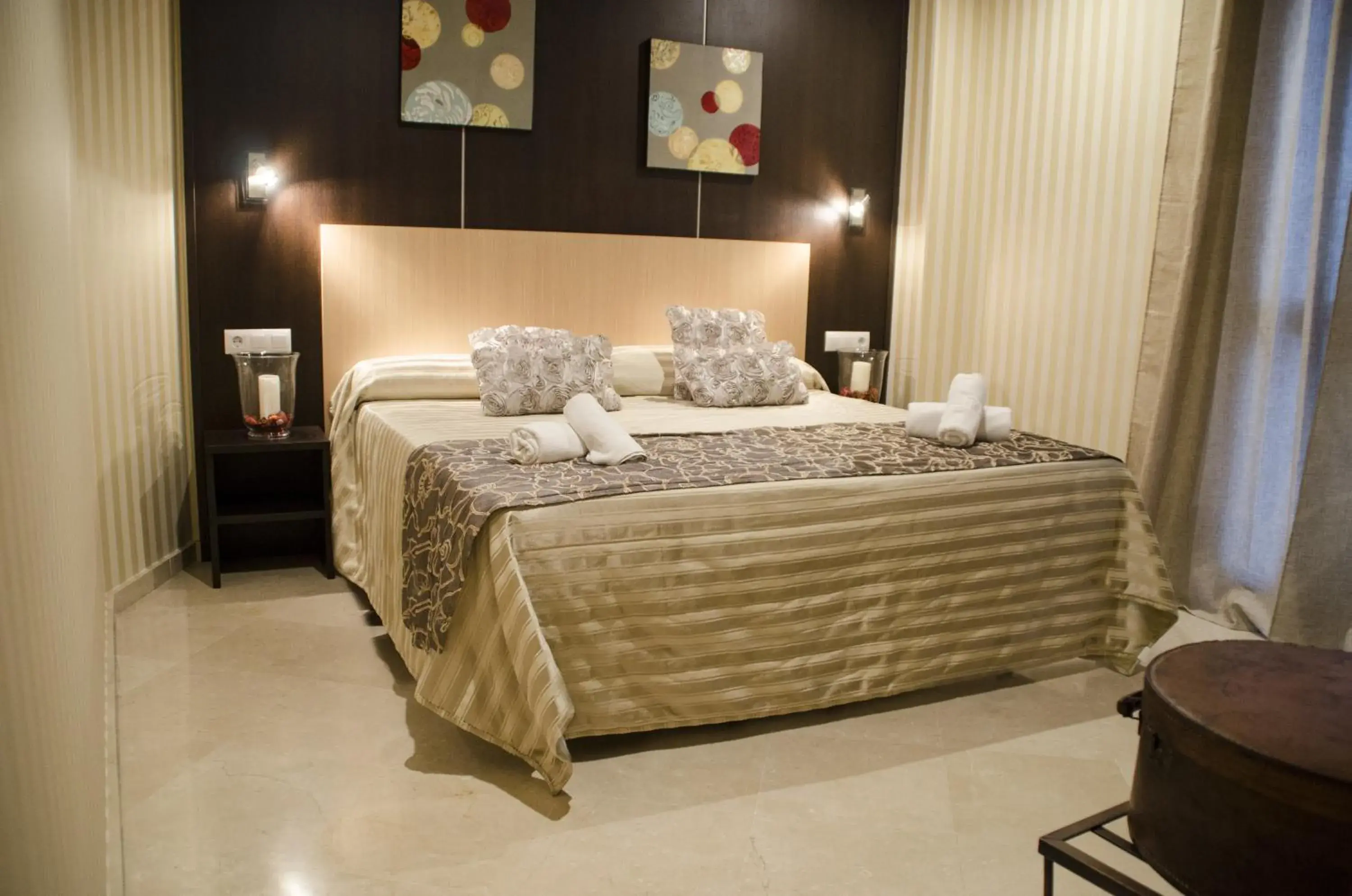 Bedroom, Bed in Hotel Duquesa