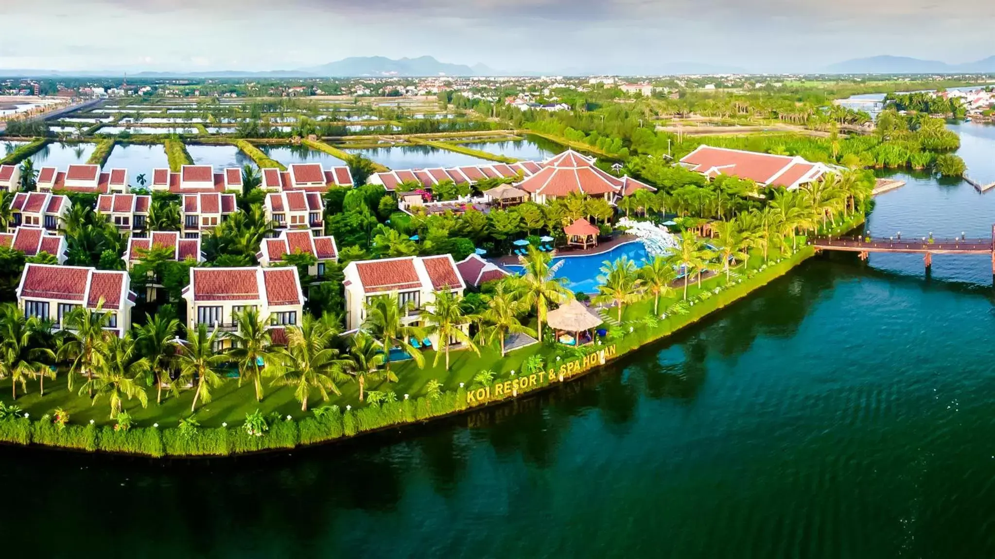 Area and facilities, Bird's-eye View in Koi Resort & Spa Hoi An