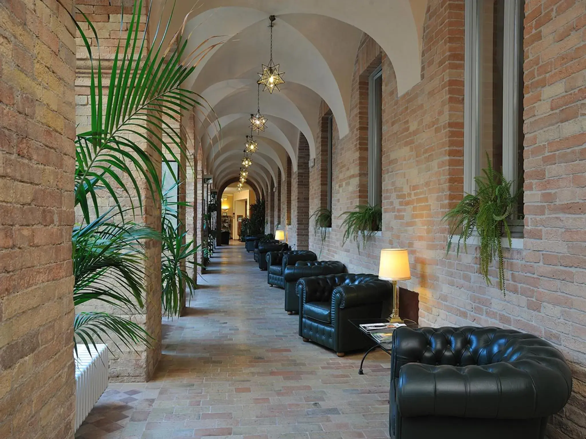 Balcony/Terrace, Lobby/Reception in Albergo San Domenico