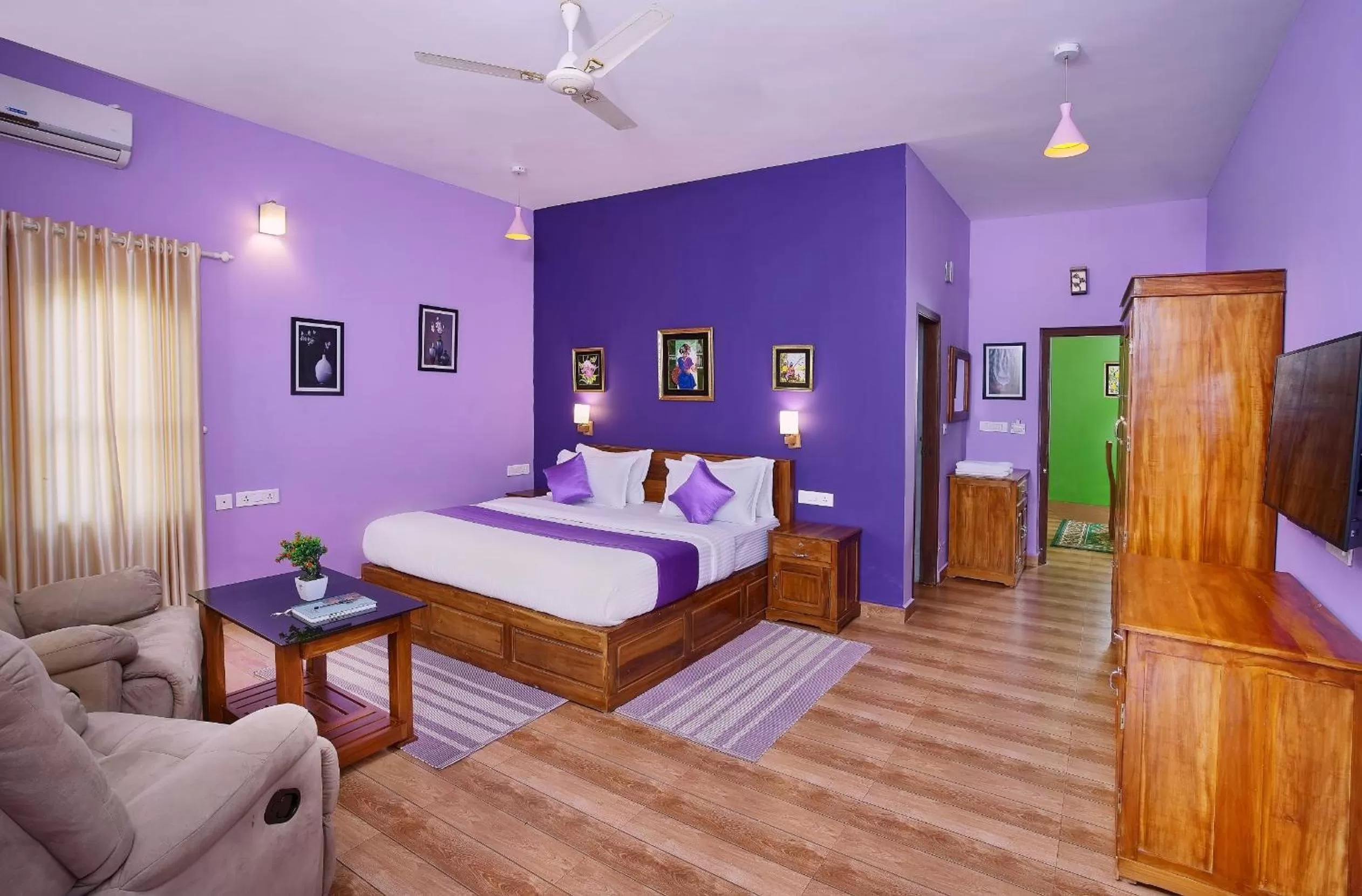 Bed in Zenha Resorts