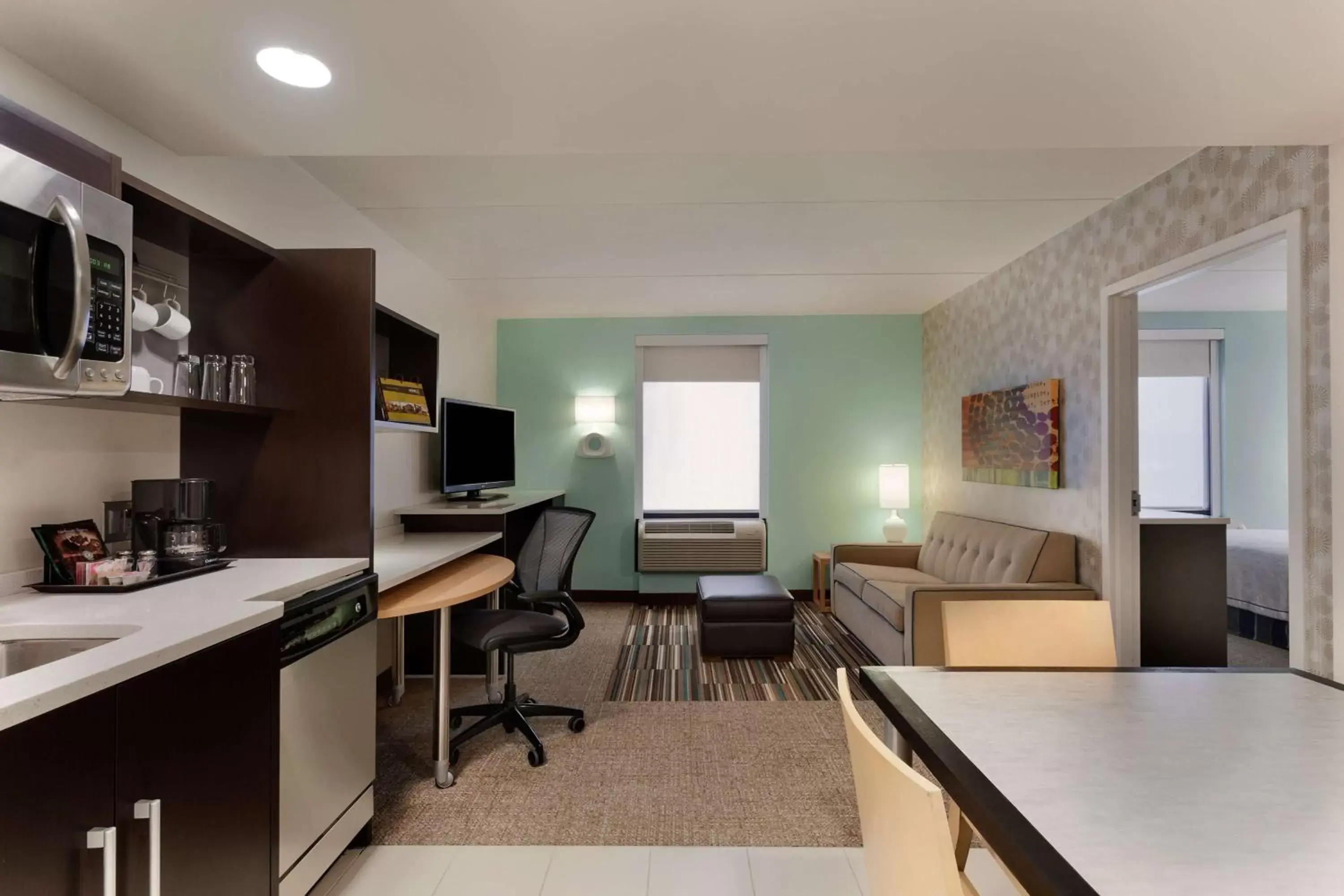 Bedroom in Home2 Suites by Hilton Philadelphia Convention Center