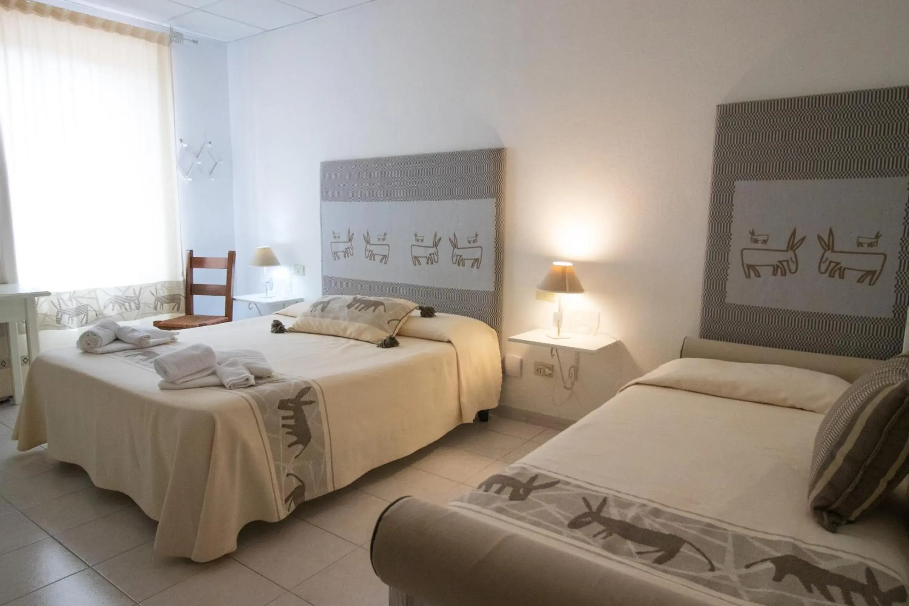 Bed in Hotel Canne al Vento