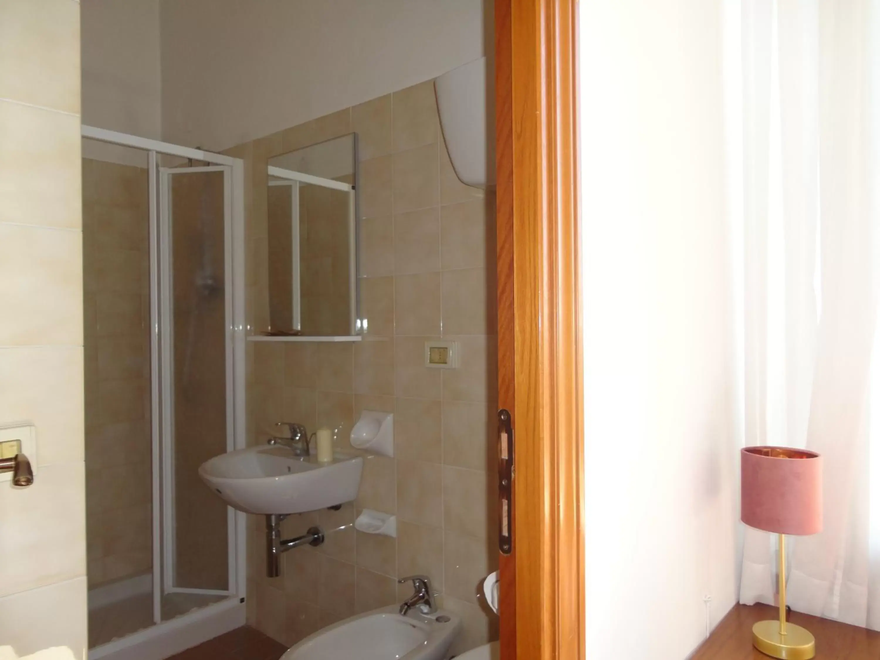 Toilet, Bathroom in Hotel Sacro Cuore