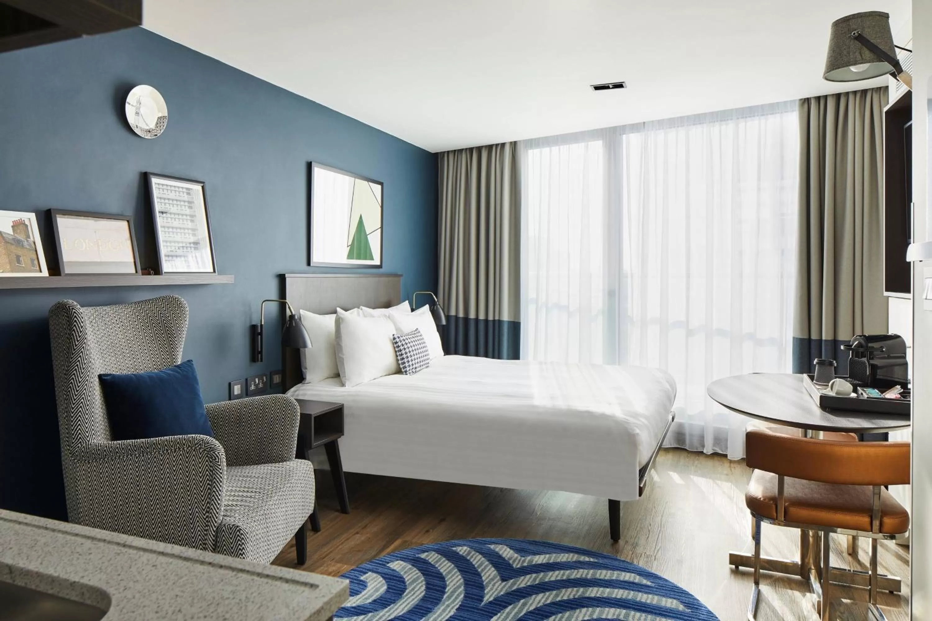 Bedroom, Bed in Residence Inn by Marriott London Tower Bridge