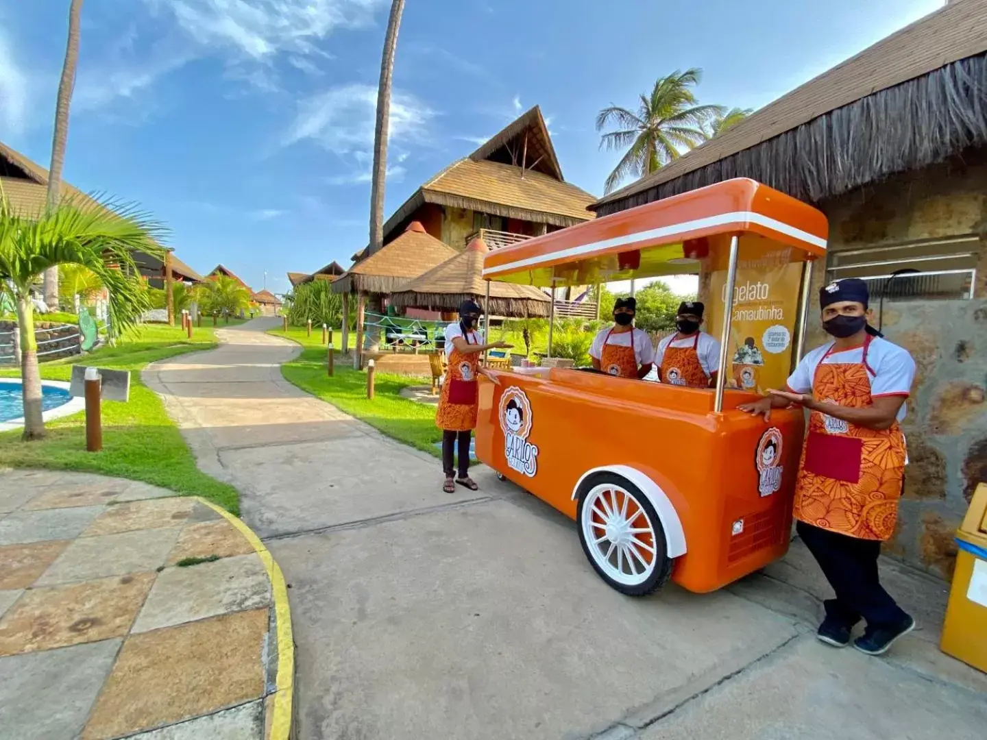 Restaurant/places to eat in Carnaubinha Praia Resort