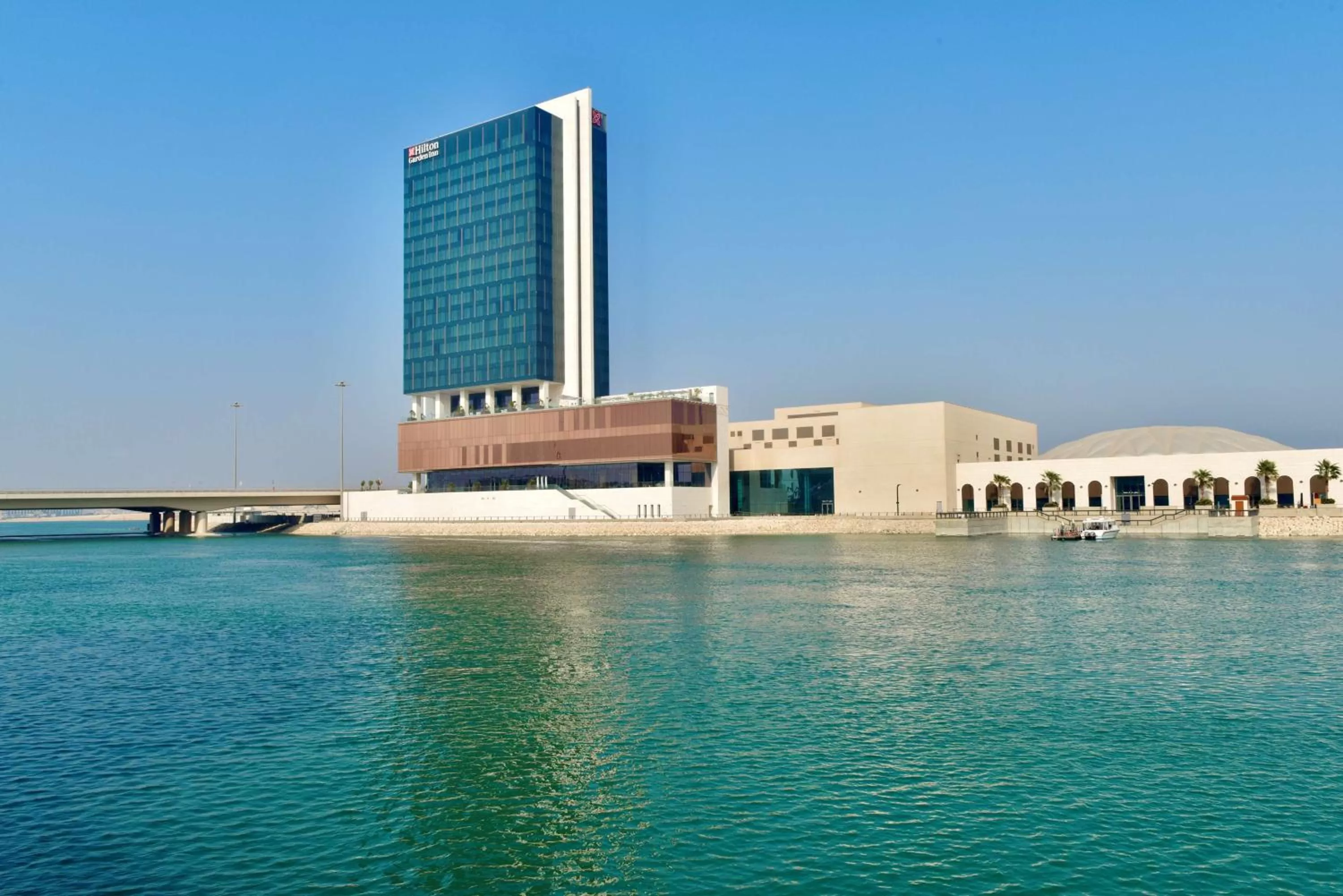 Property building in Hilton Garden Inn Bahrain Bay
