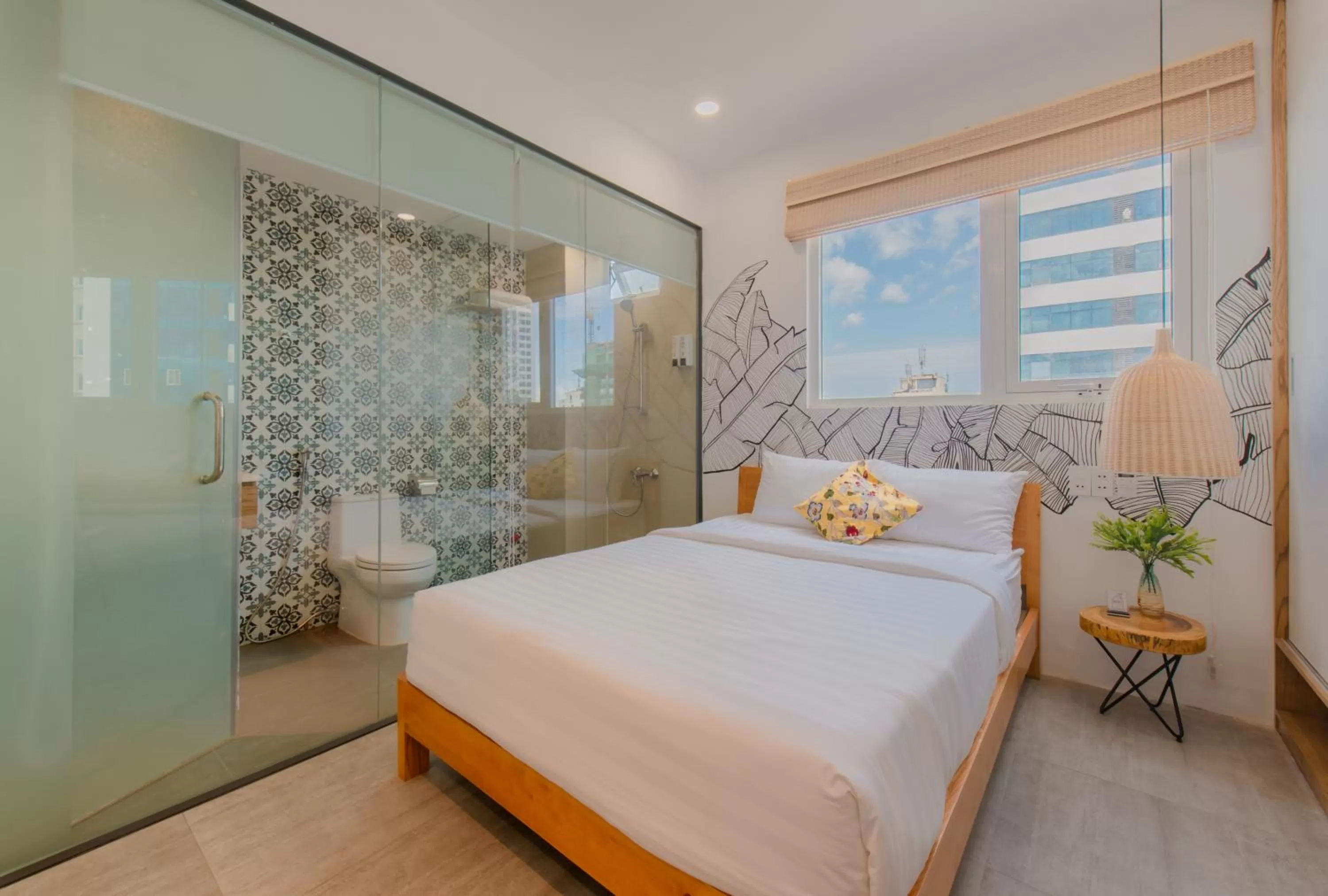 Bed in Shoho Hotel Nha Trang