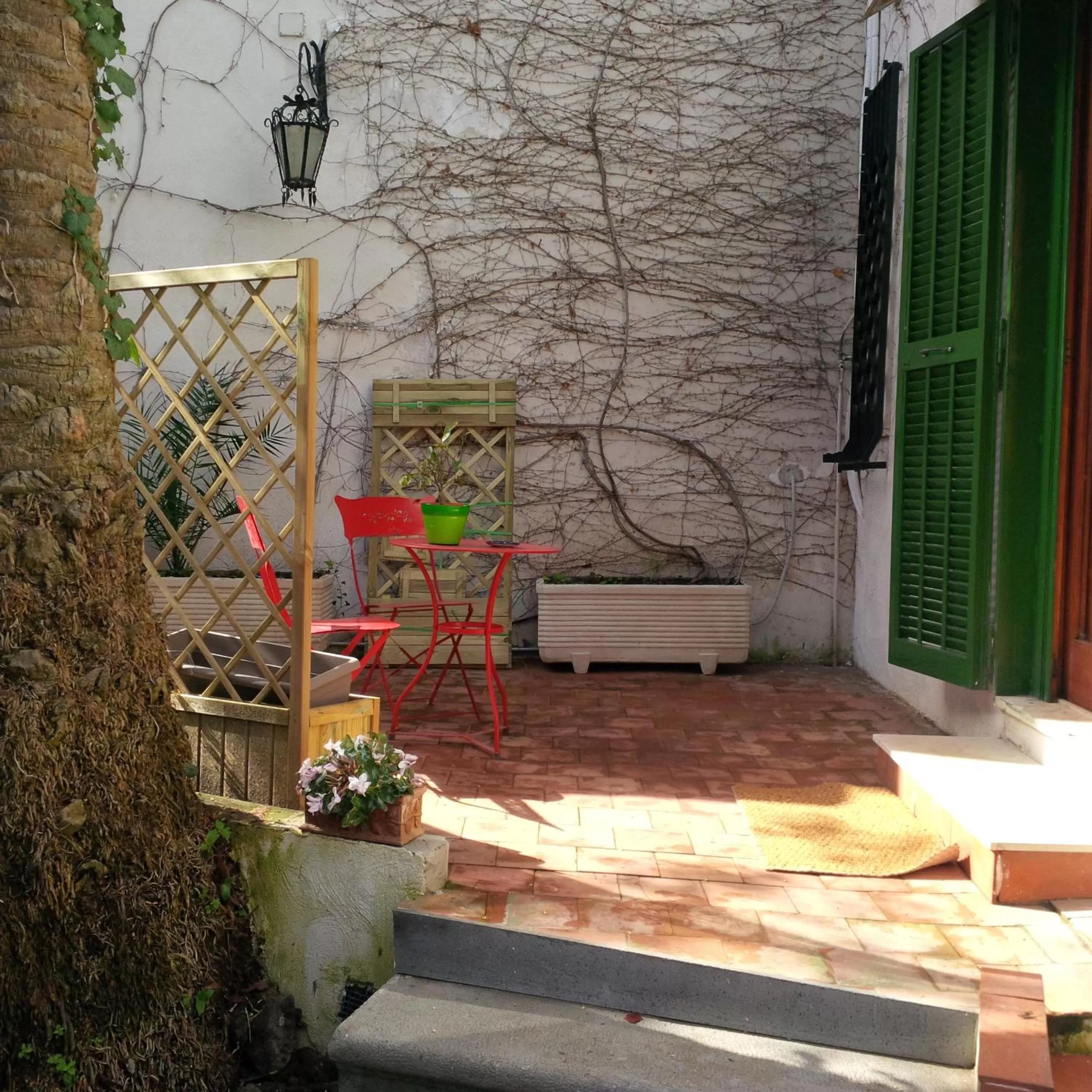 Patio, Children's Play Area in B&B Casina de Goyzueta
