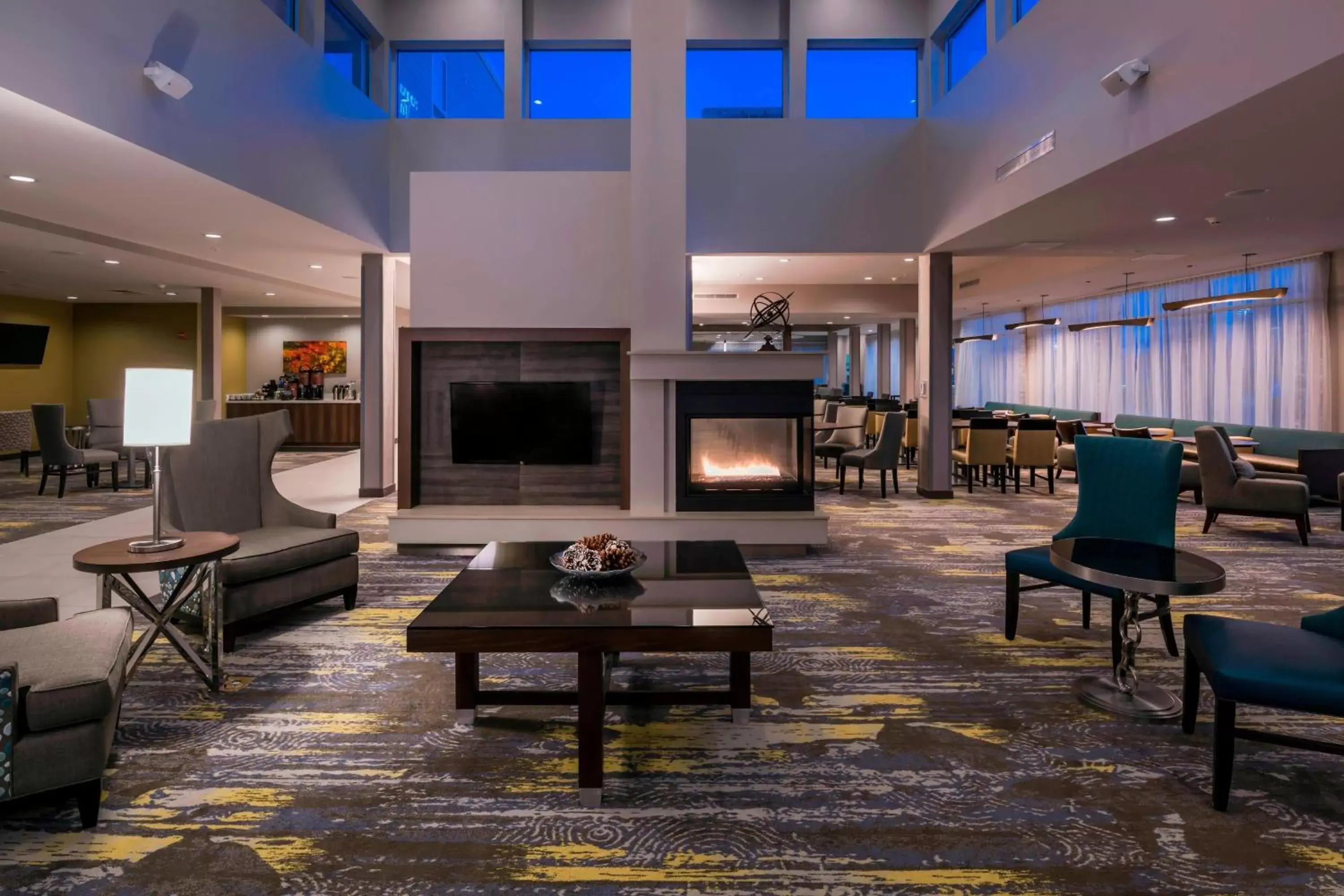 Lobby or reception, Lounge/Bar in SpringHill Suites by Marriott Fishkill