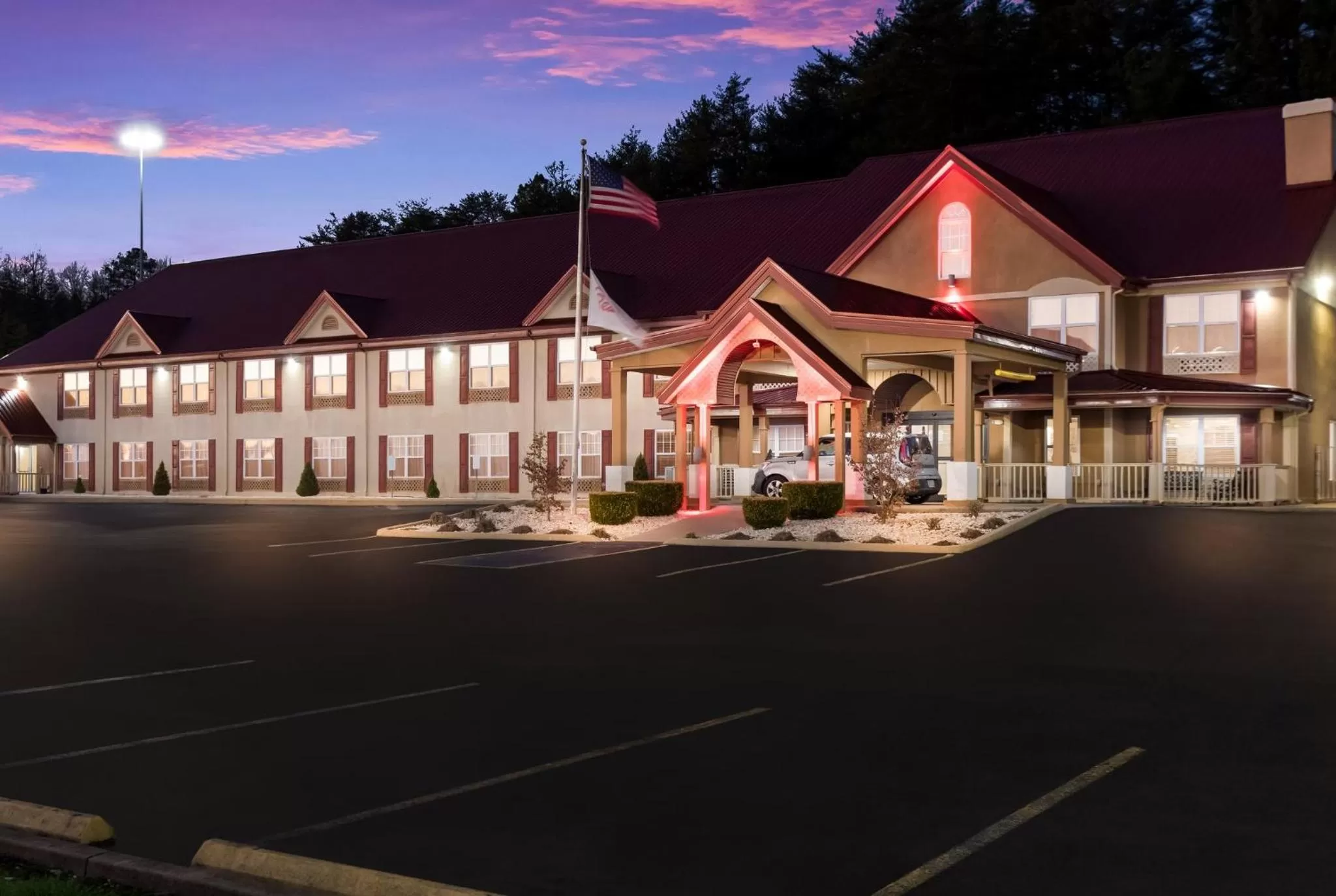 Property building in Red Roof Inn & Suites Corbin