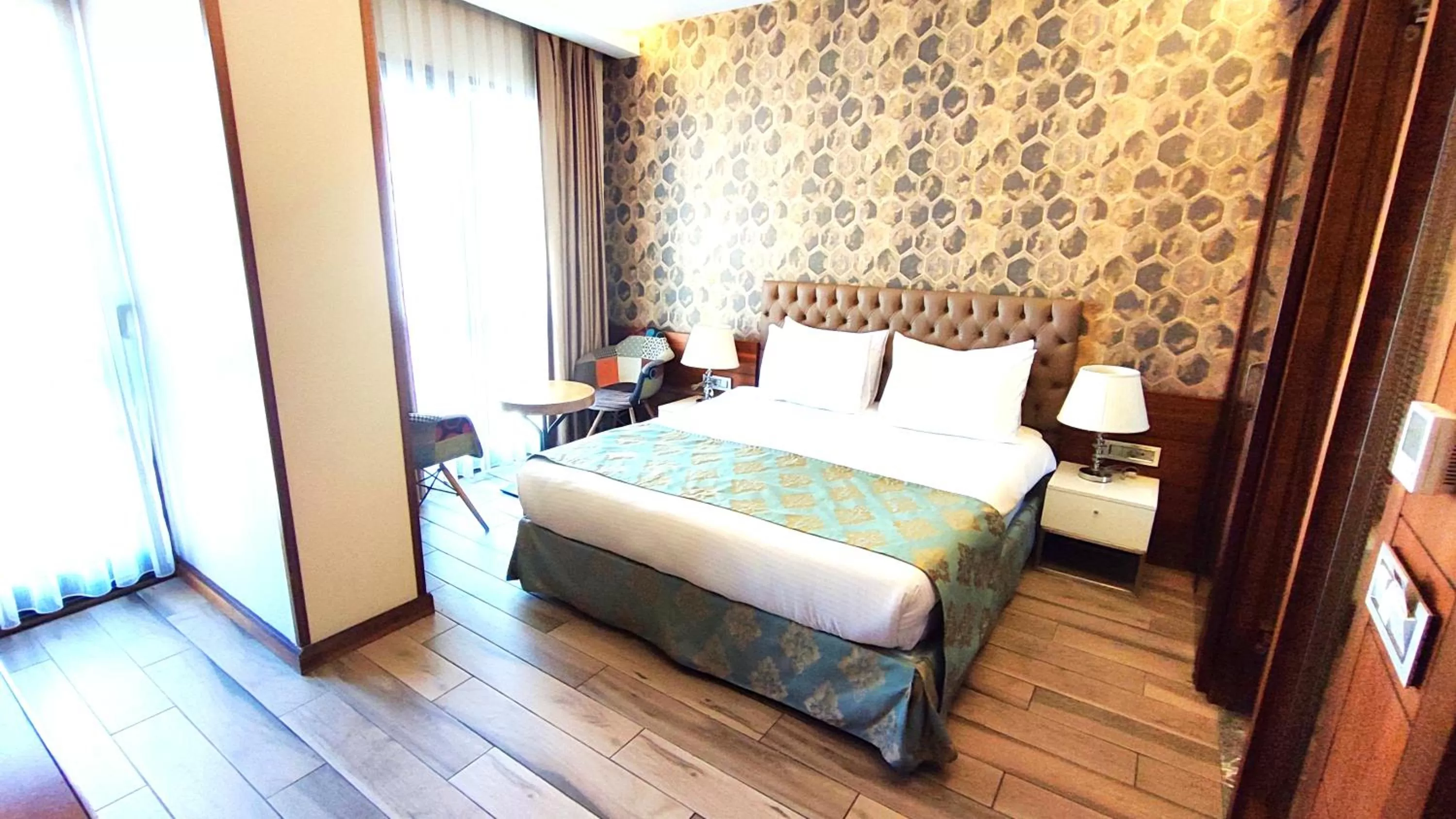 Bed in Old Port Hotel