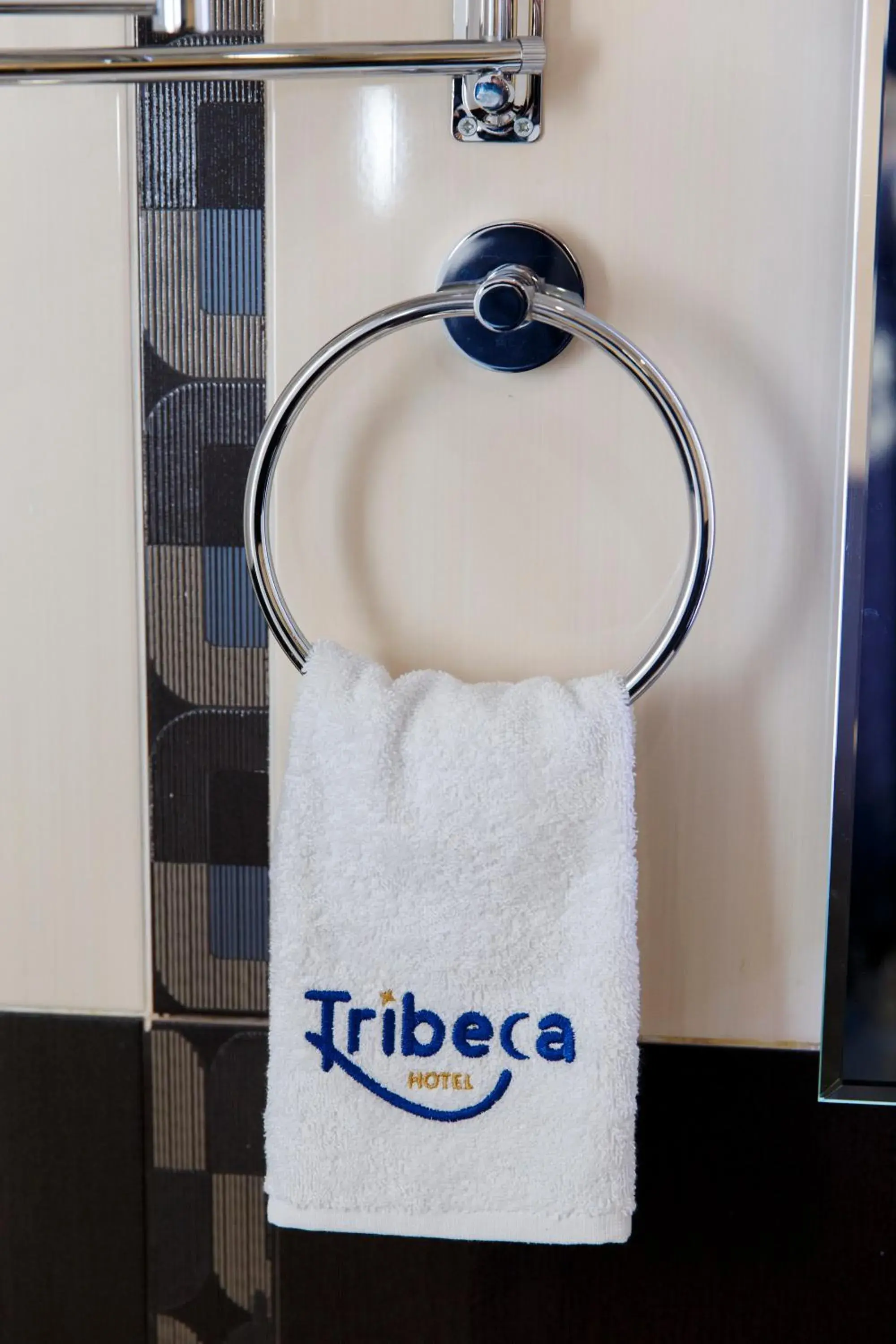 Shower, Property Logo/Sign in Tribeca Hotel