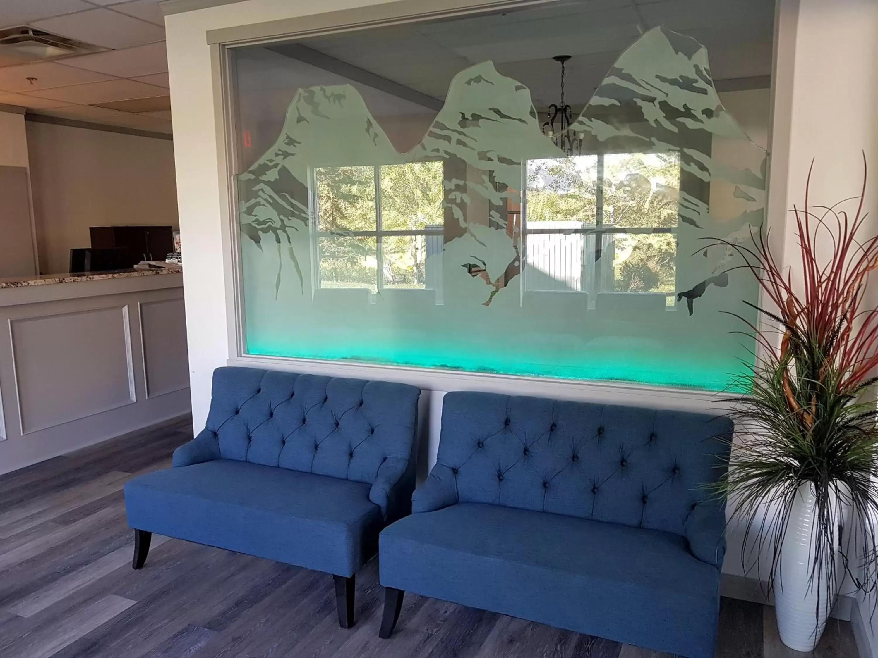 Lobby or reception, Seating Area in Sunset Mountain Inn