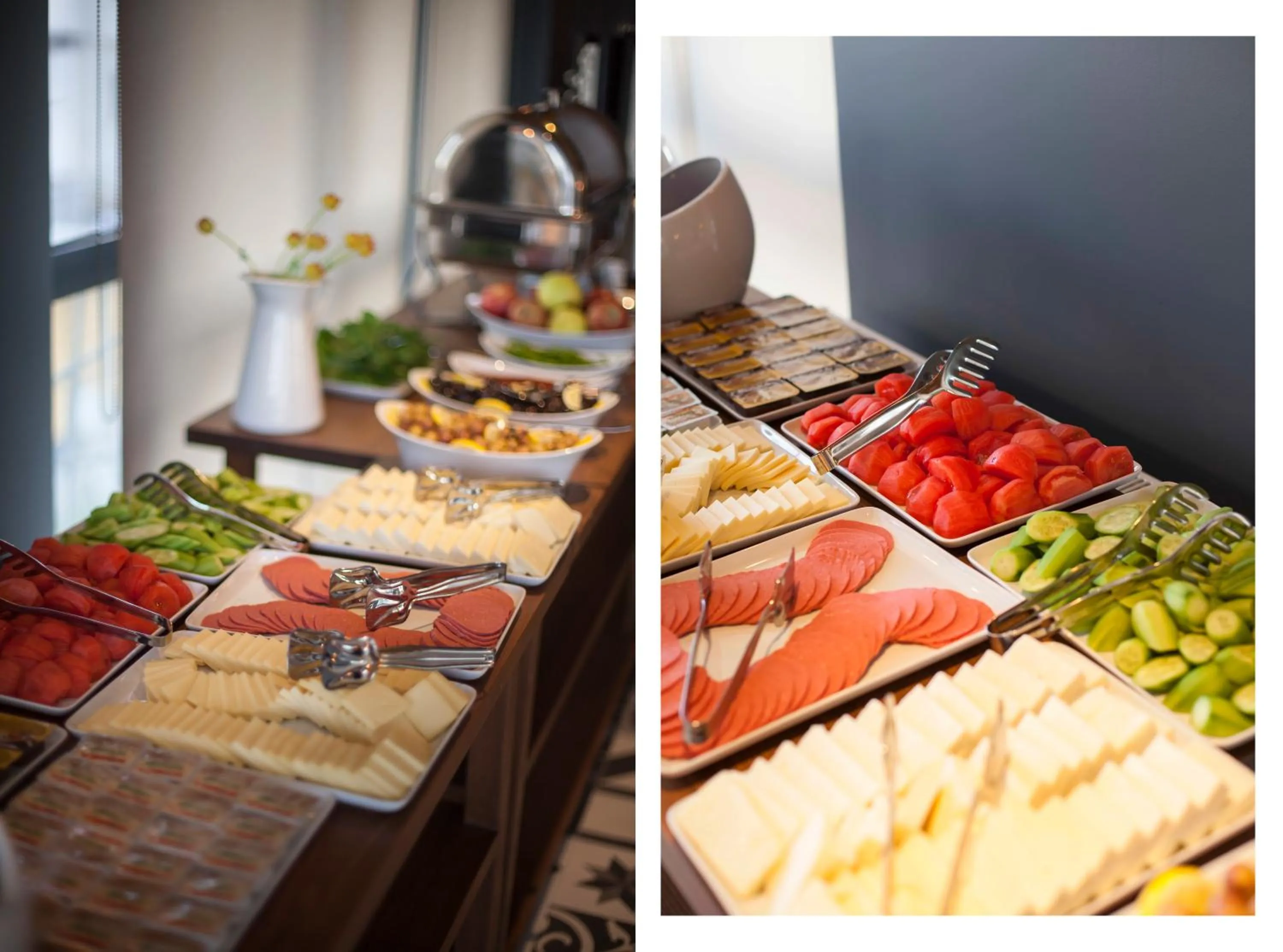 Continental breakfast in Hotel Cura