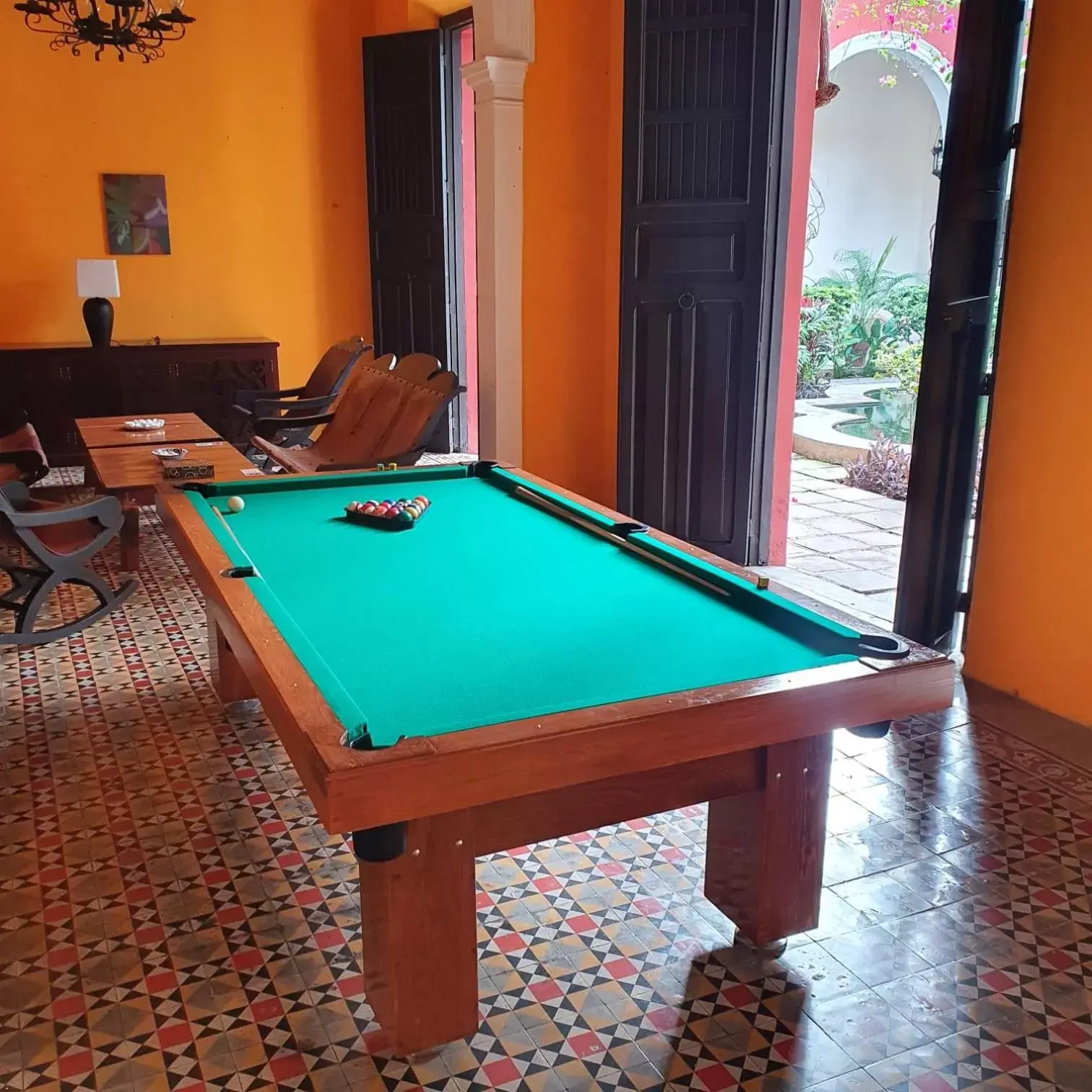 Billiard, Billiards in Villa Merida Boutique Hotel